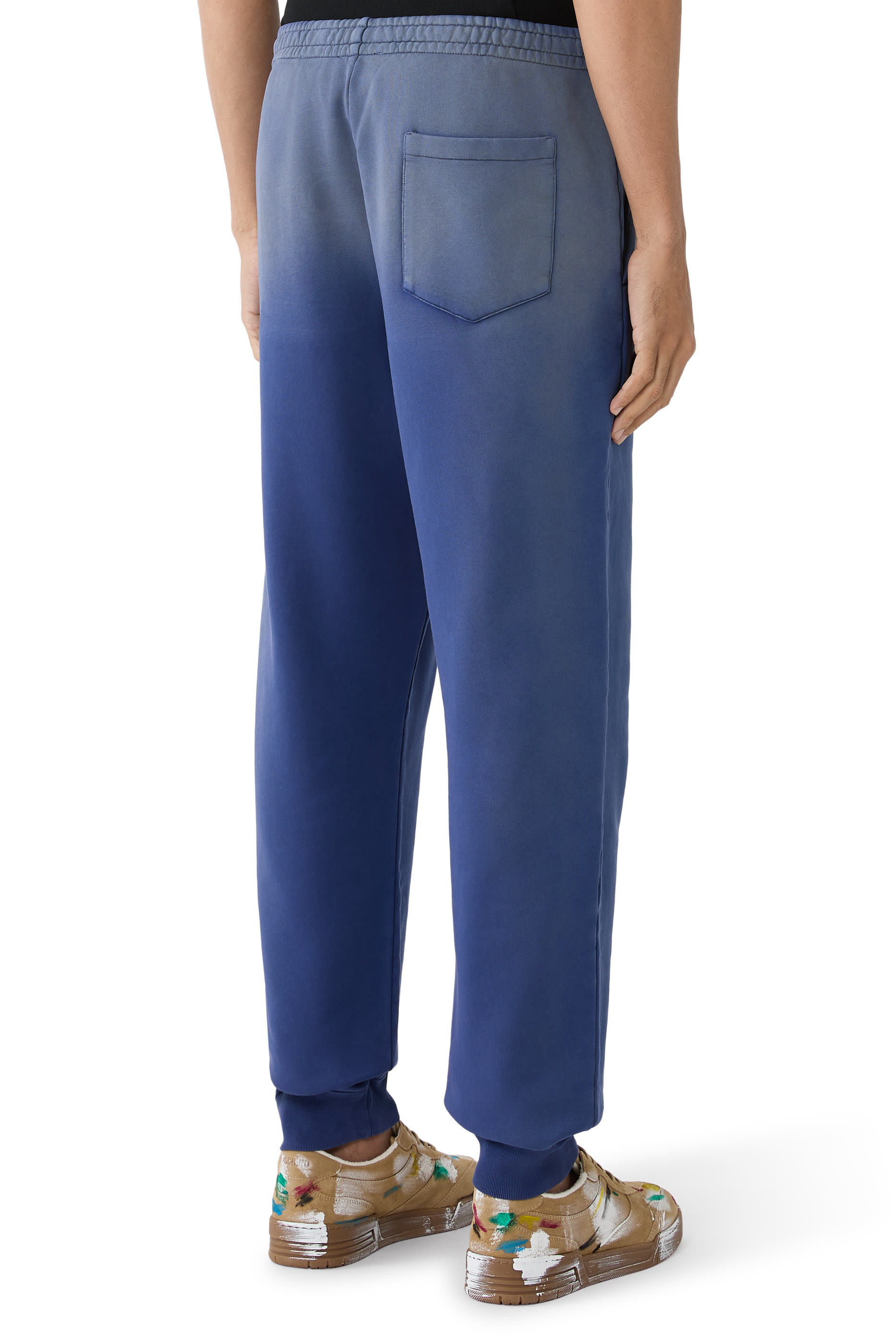 بنطال بطبعات صوف وقطن عضوي