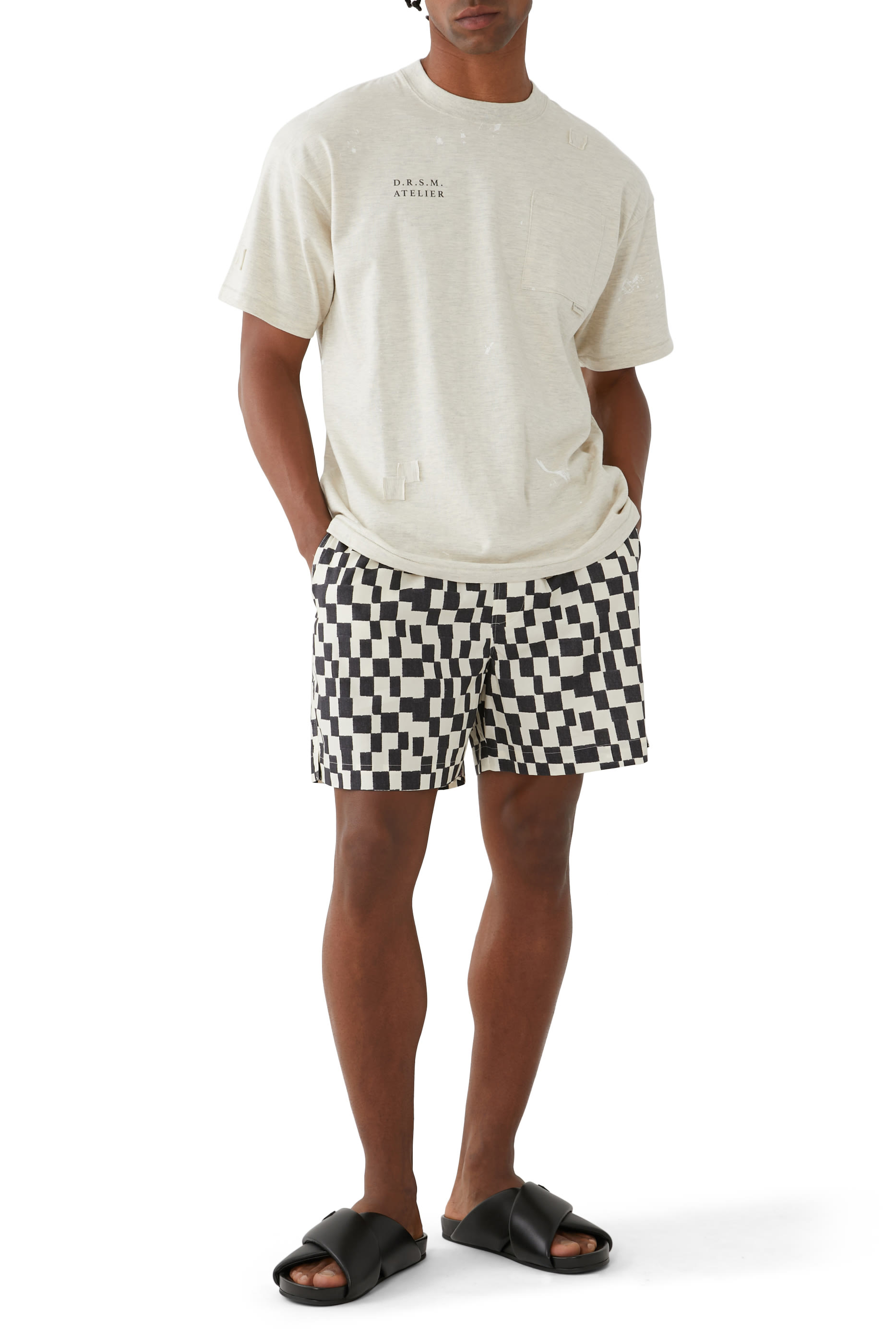 تيشيرت أتيليه بجيب