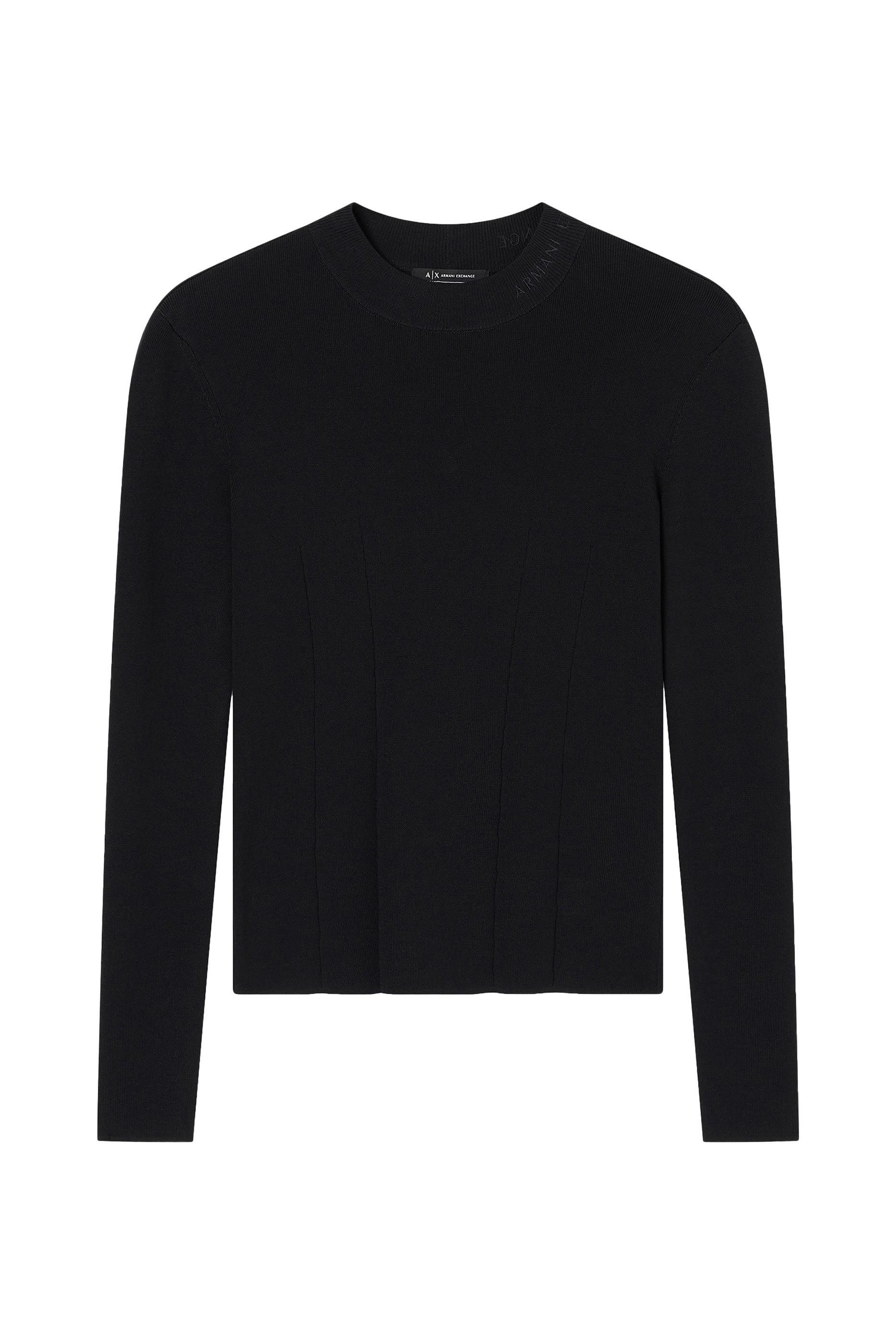  كنزة مضلعة بقصة واسعة 