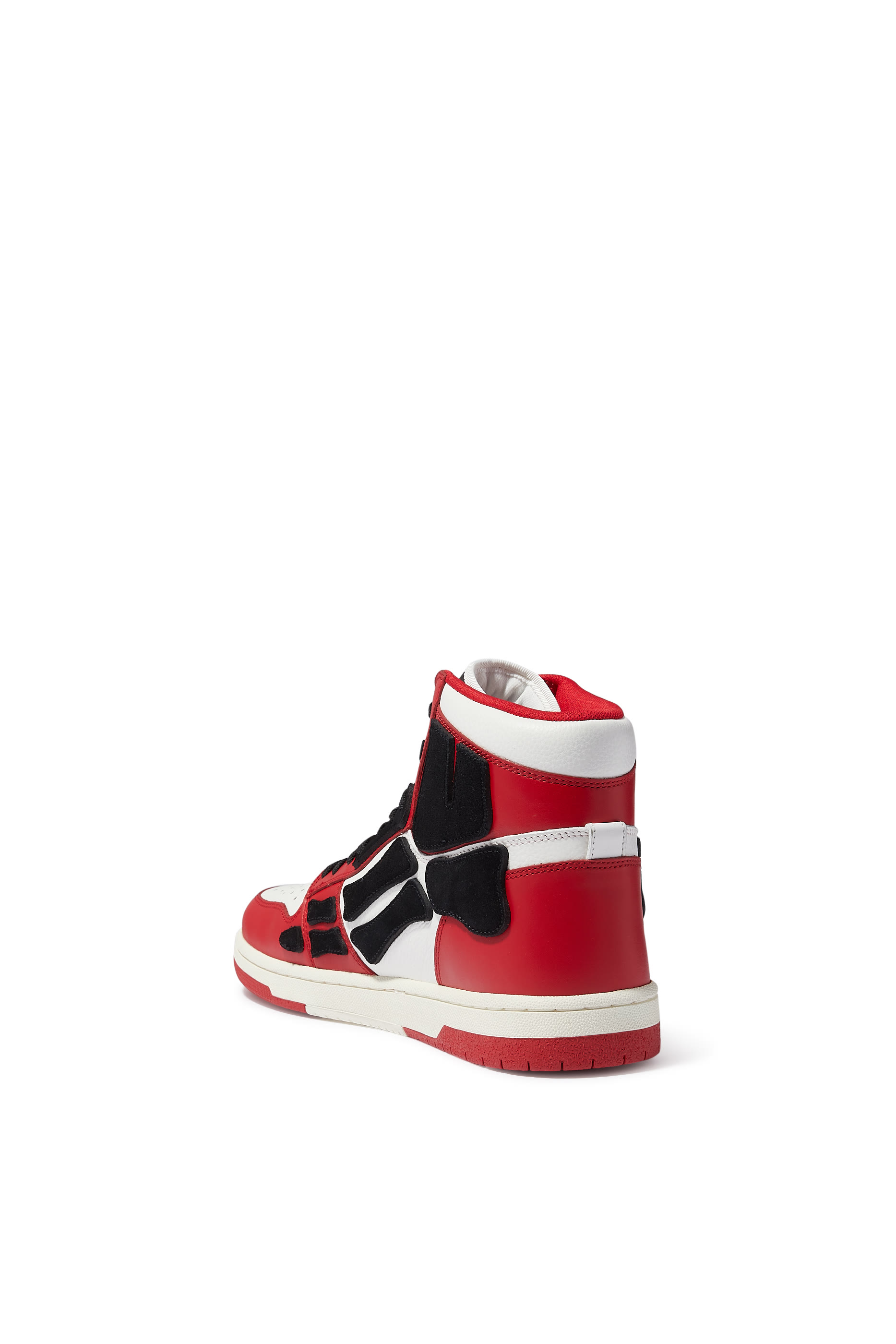 سنيكرز بتصميم أعلى الكاحل ورقع هيكل عظمي