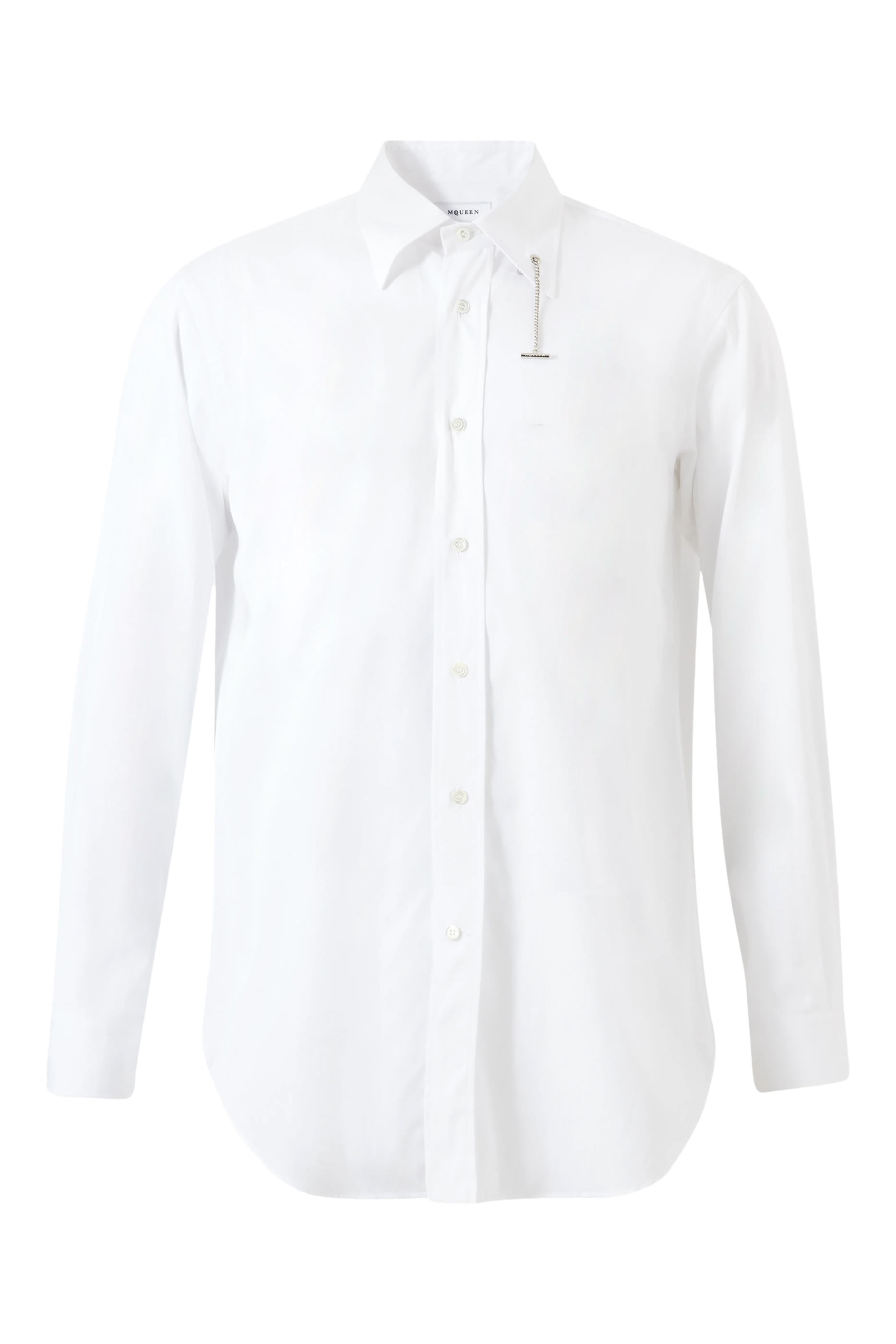 قميص بسلسلة وحلية بتصميم قضيب