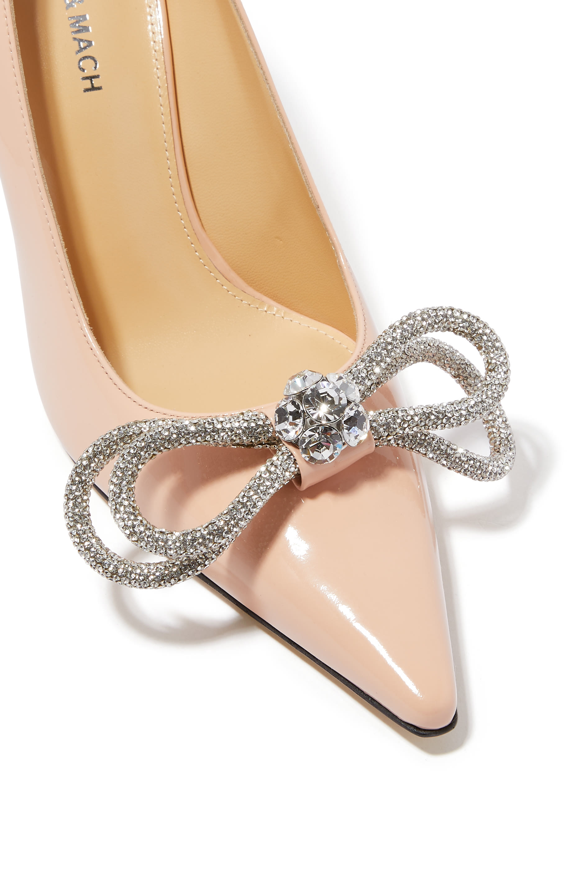 حذاء كلاسيكي 95 جلد بربطتي فيونكة