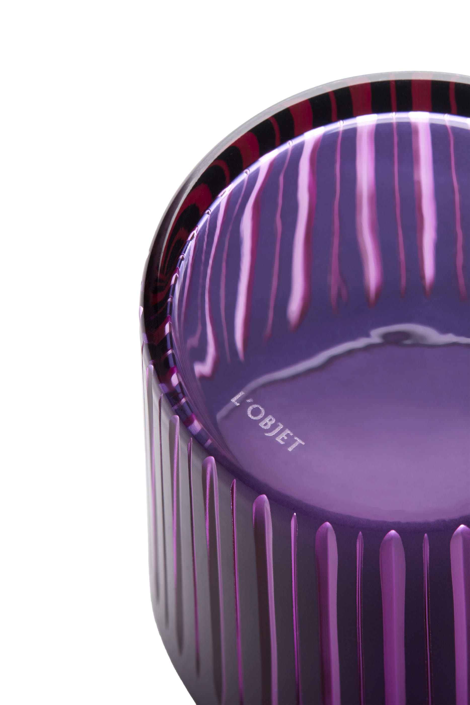 طقم كؤوس بريزم هاي بول بنفسجية، 4 قطع