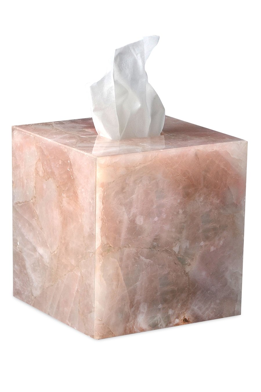 حامل مناديل تاج وردي