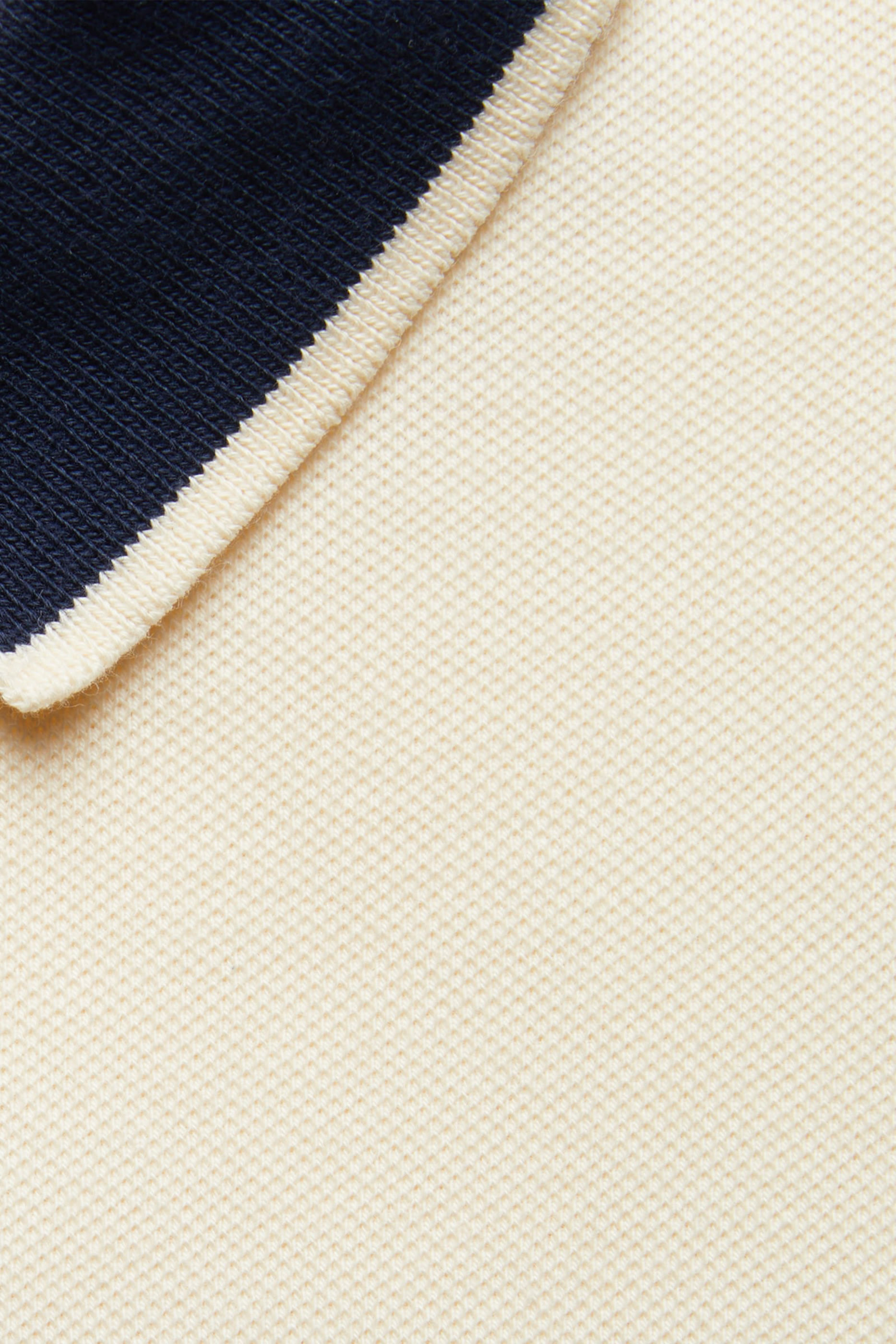 قميص بولو قطن بشريط وييب للأطفال