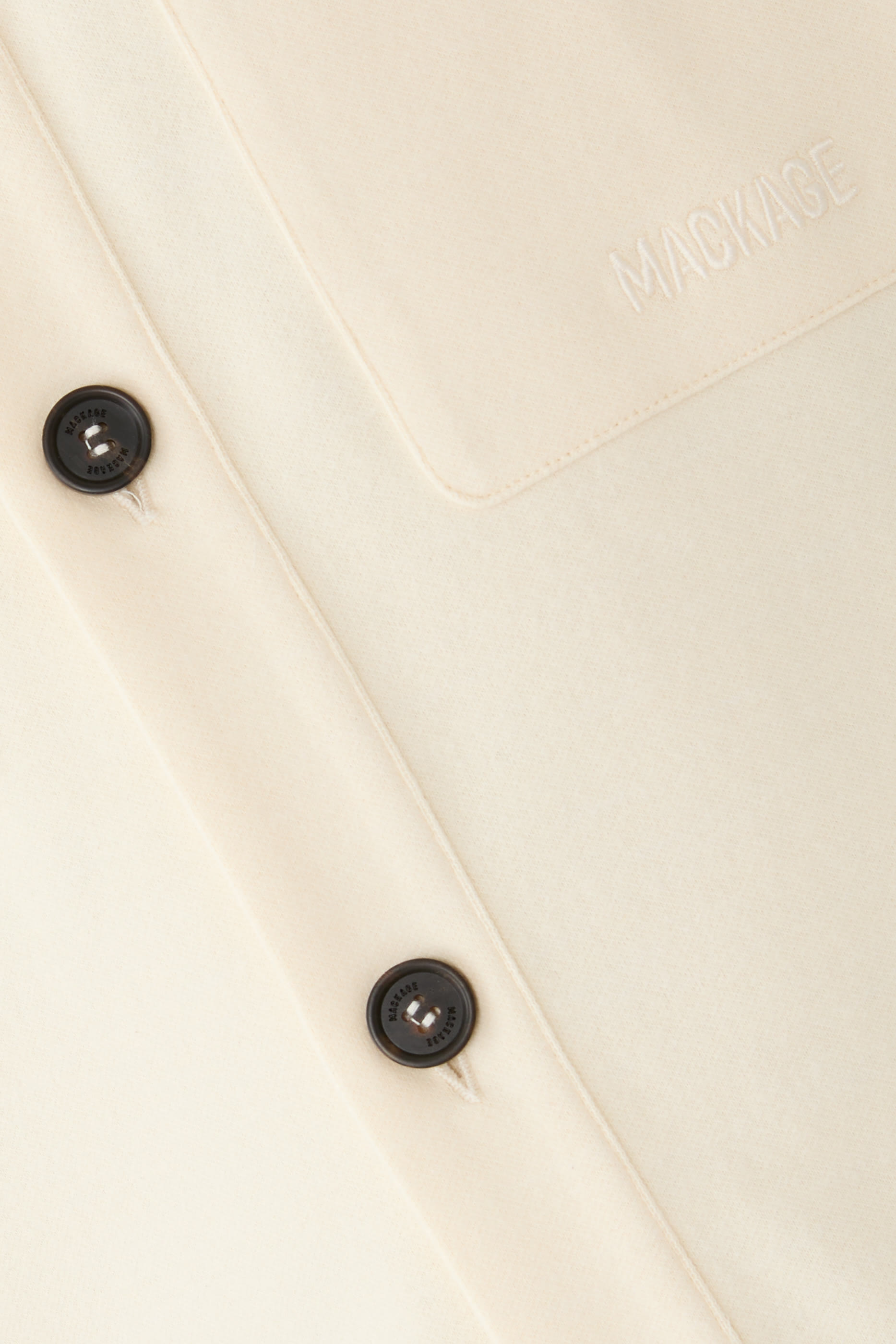 جاكيت بورتر-كيه بنمط قميص نسيج ناعم