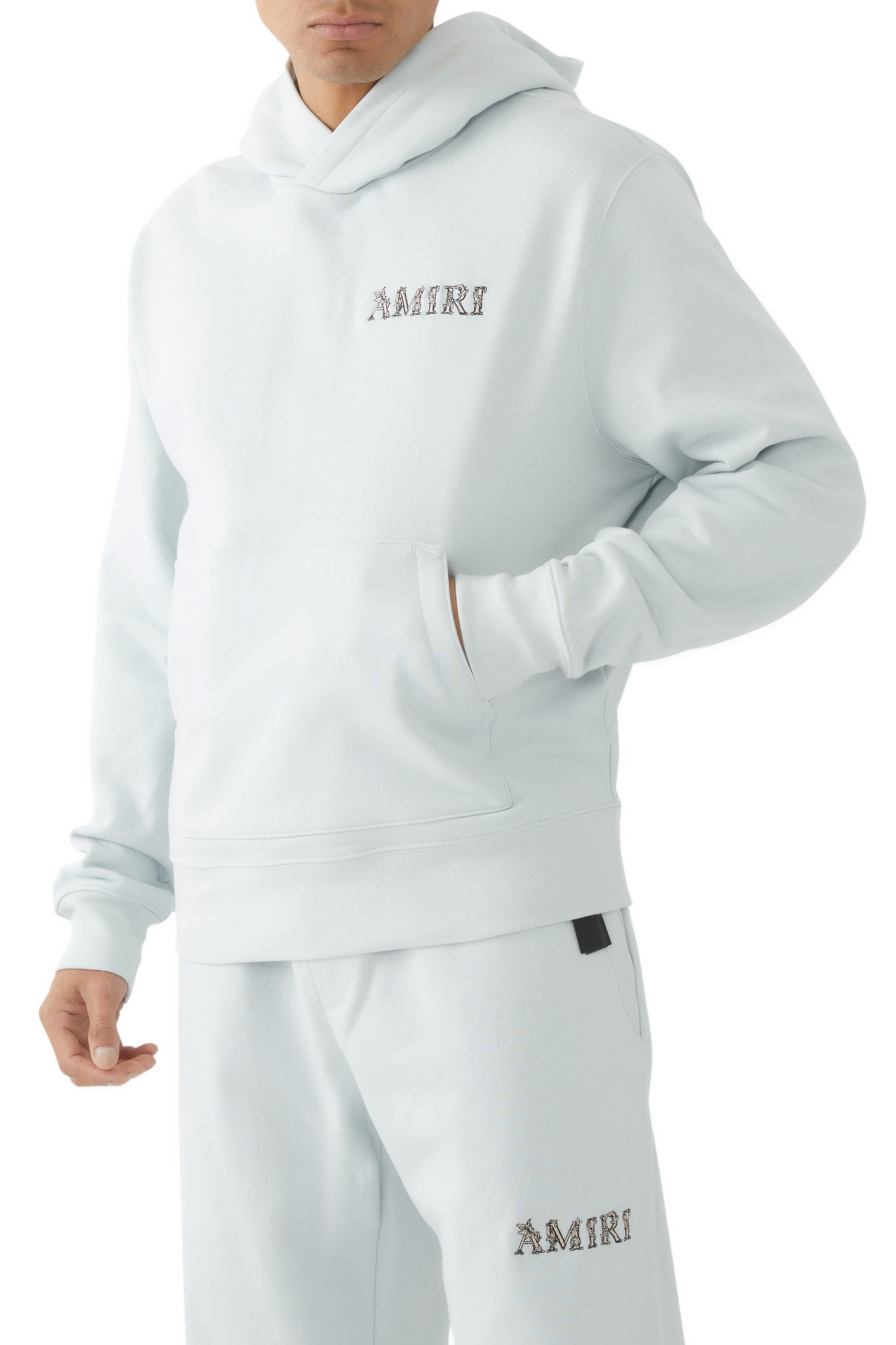 هودي بطبعة شعار الماركة بنمط باروكي