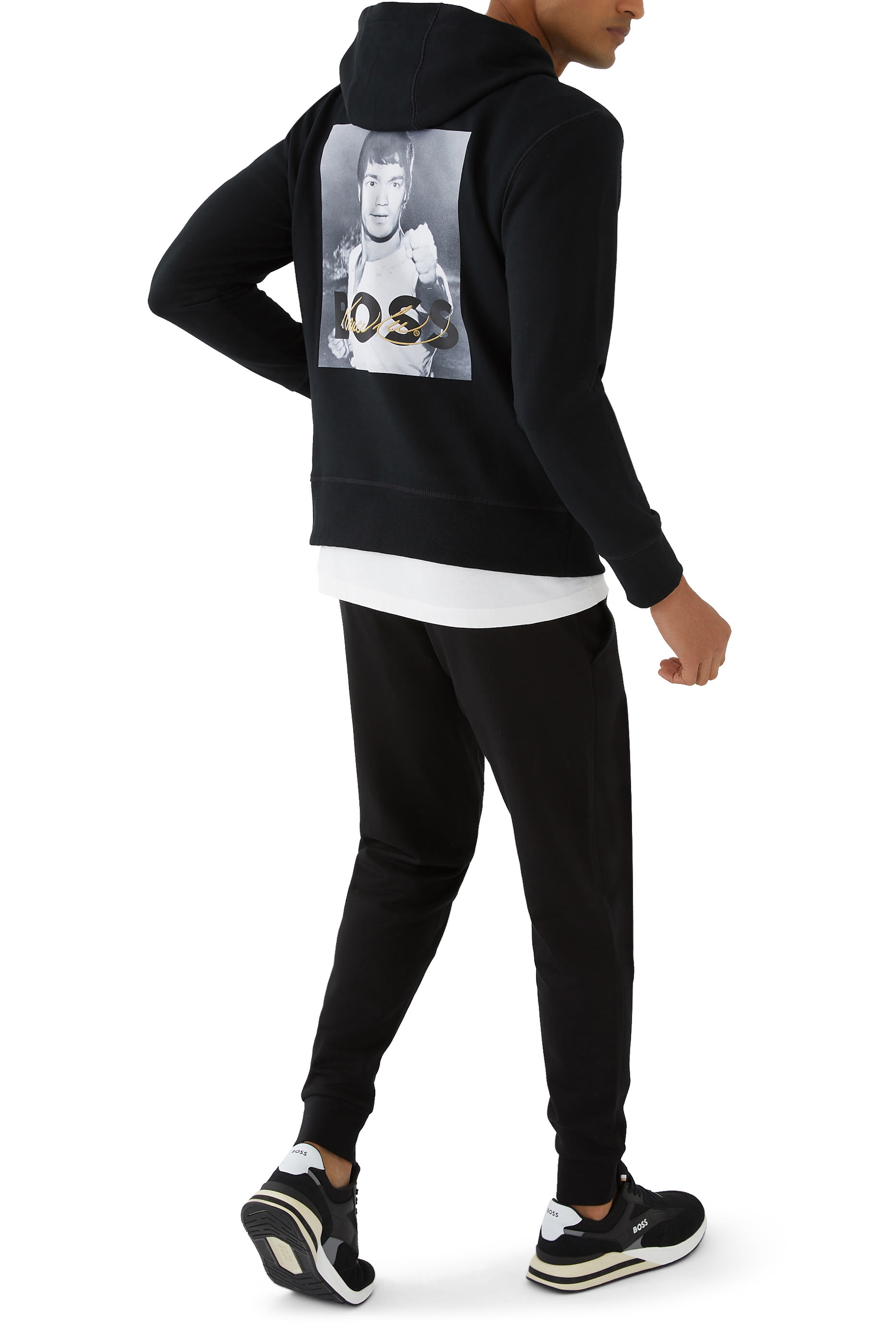 سويت شيرت بطبعات بروس لي فنية