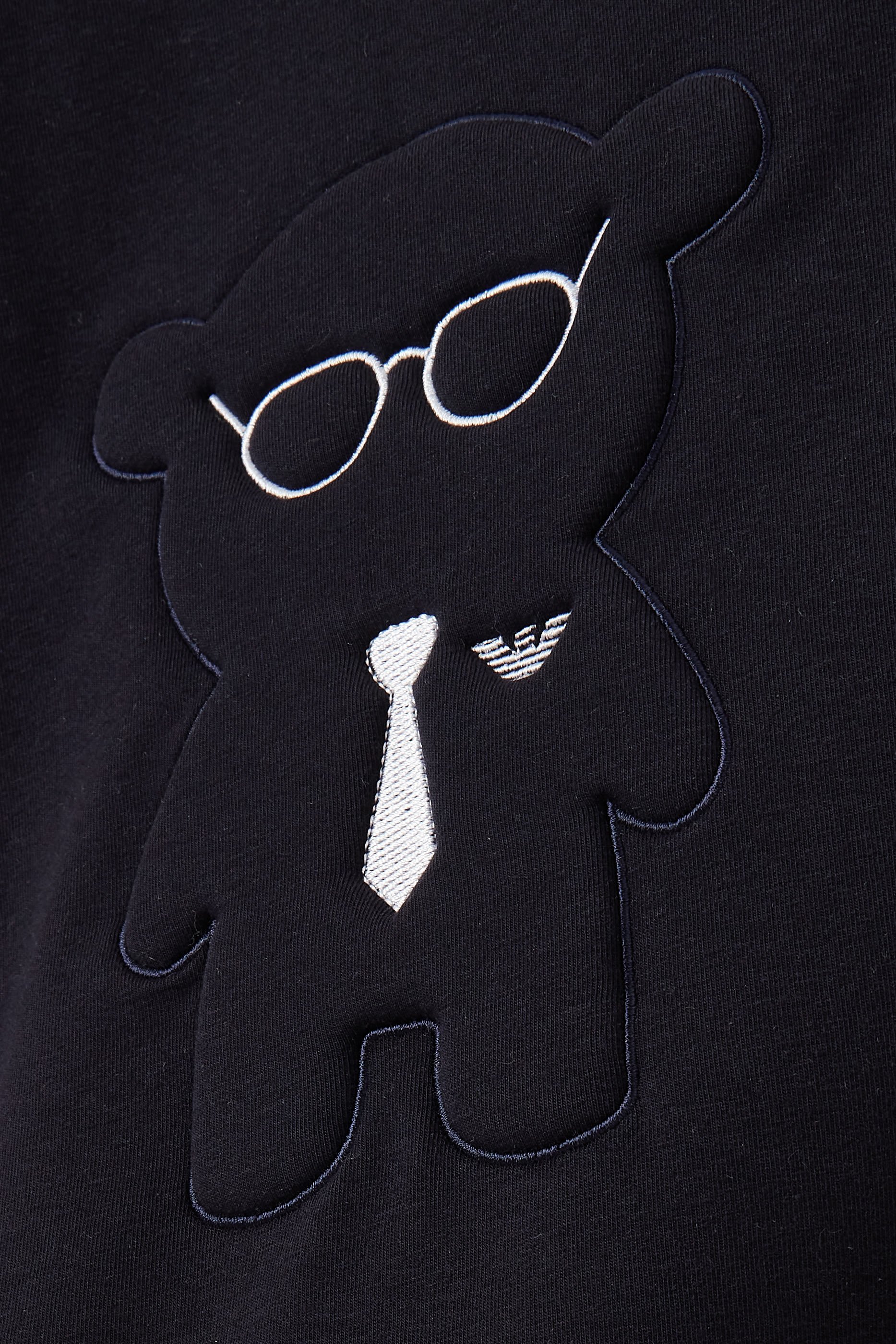 بطانية بتطريز دب مانغا وشعار الماركة