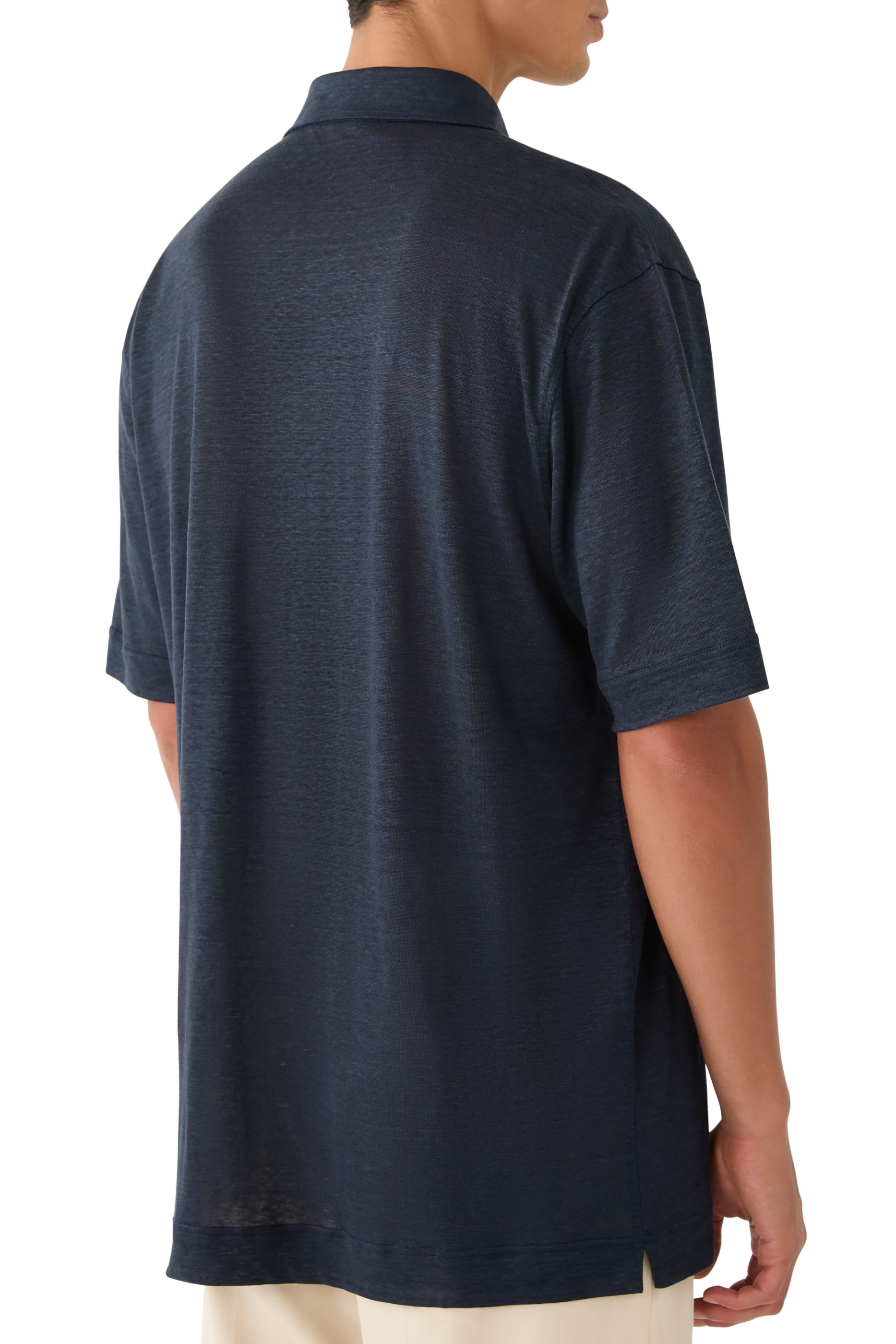 قميص بولو كتان