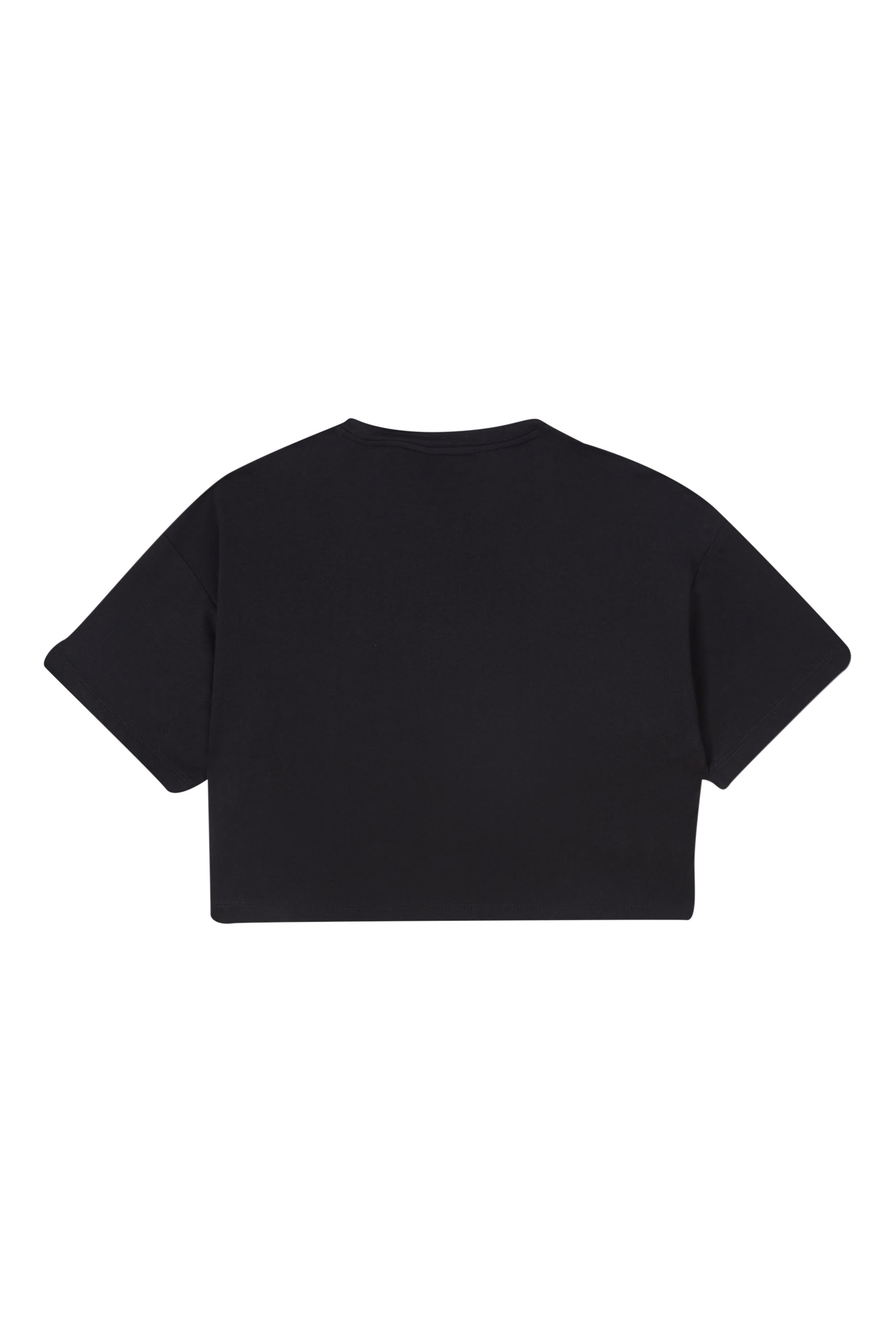 تيشيرت بشعار الماركة لامع للأطفال