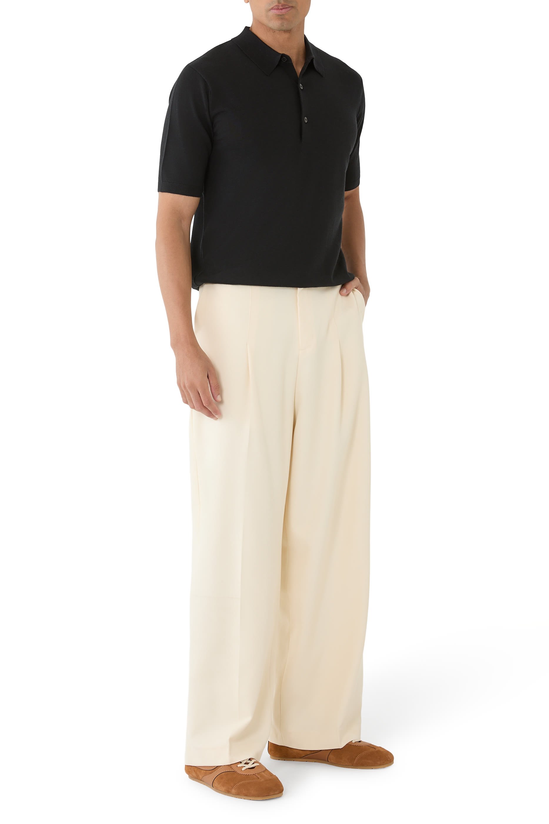 قميص بولو صوف ميرينو