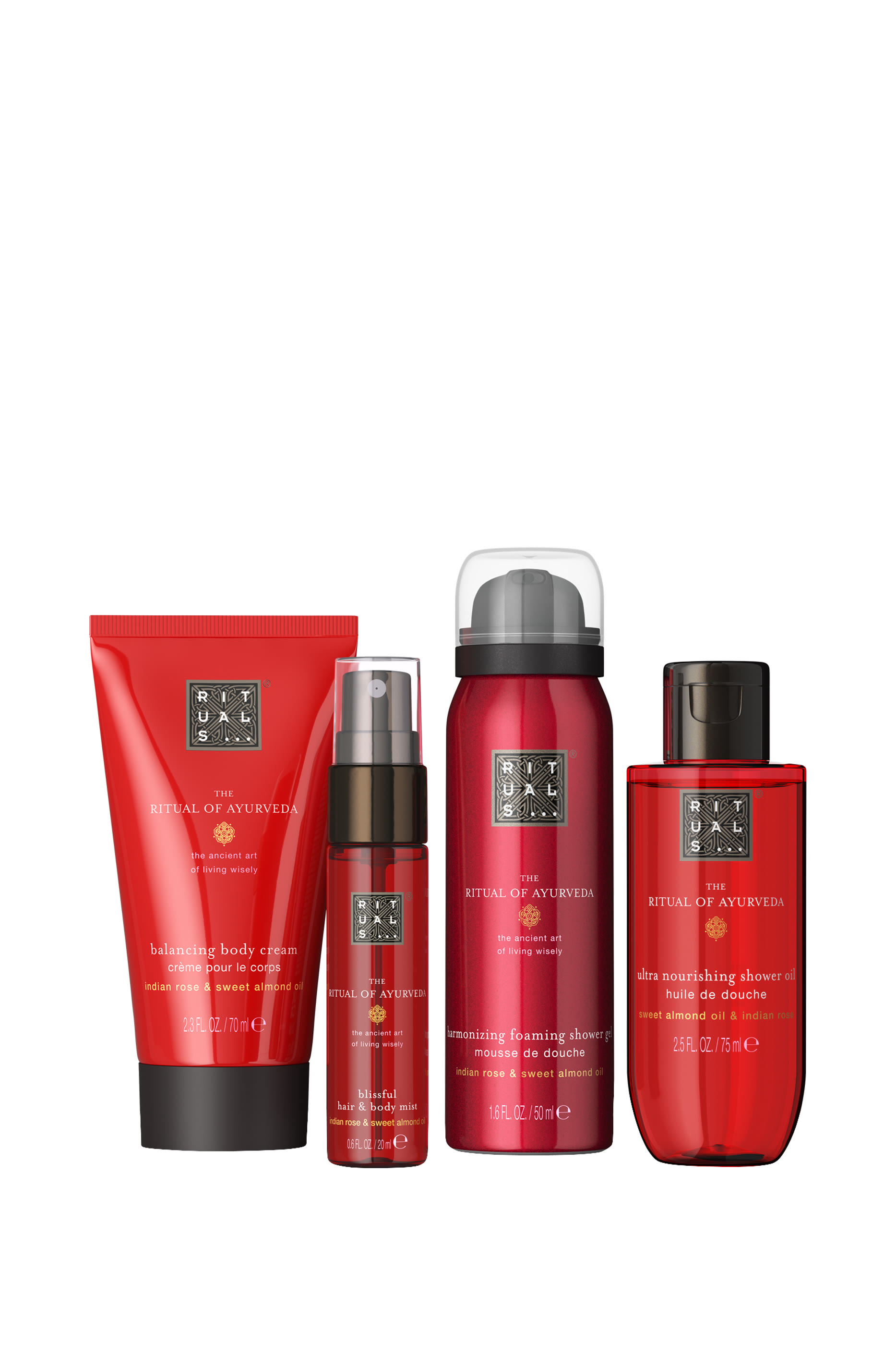 مجموعة هدايا ريتوال اوف ايورفيدا مقاس صغير