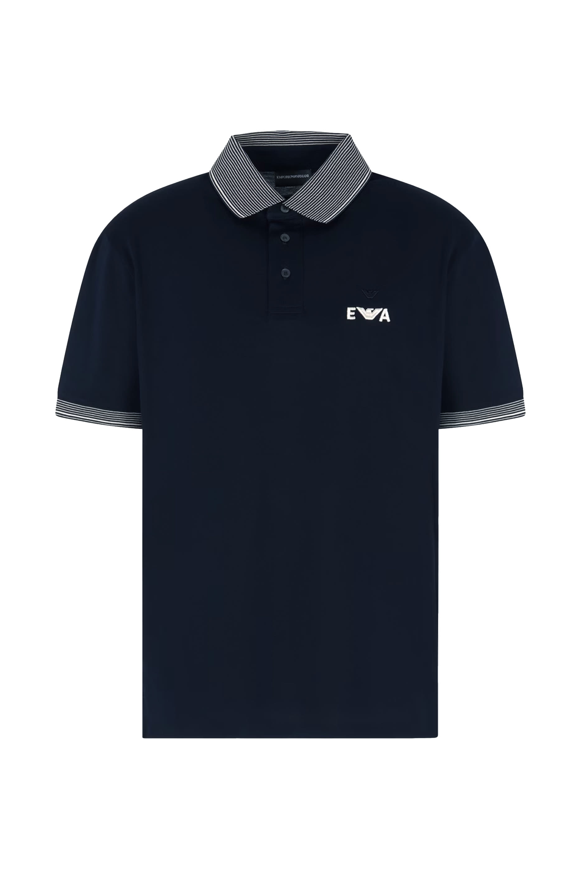 قميص بولو بيكيه بتطريز شعار الماركة