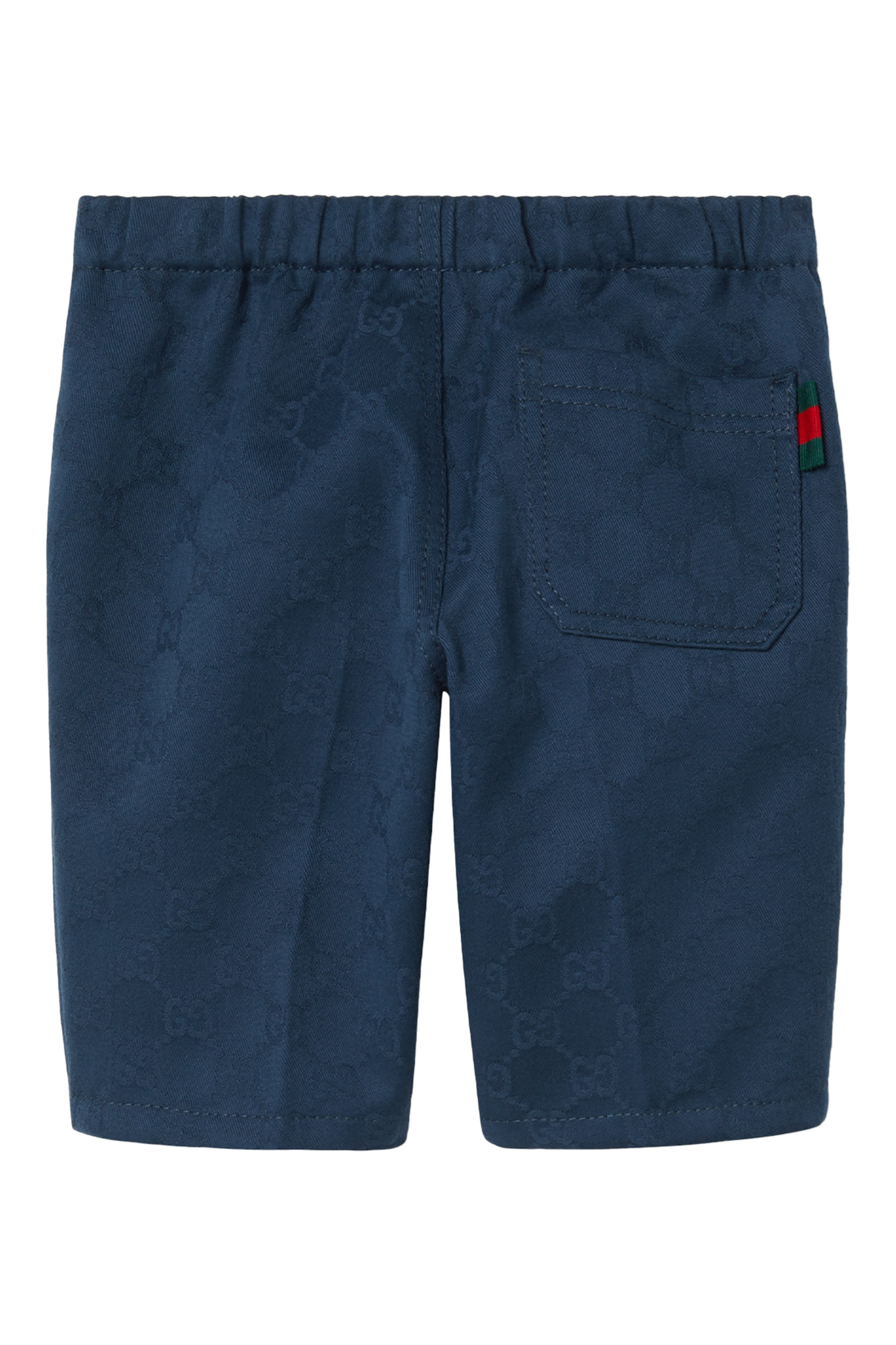 بنطال بشعار حرفي الماركة قطن للأطفال