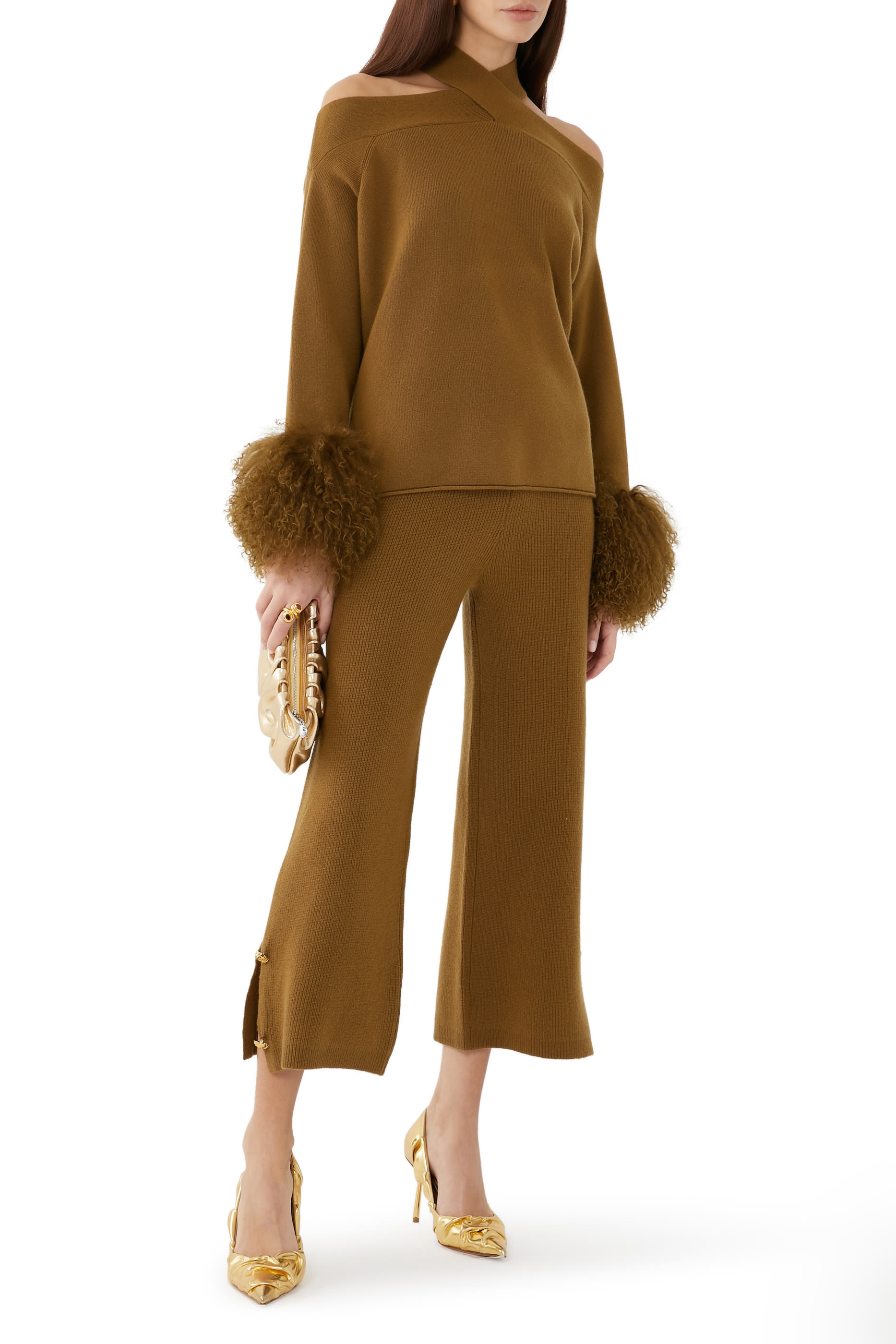 بنطال قصير بأزرار