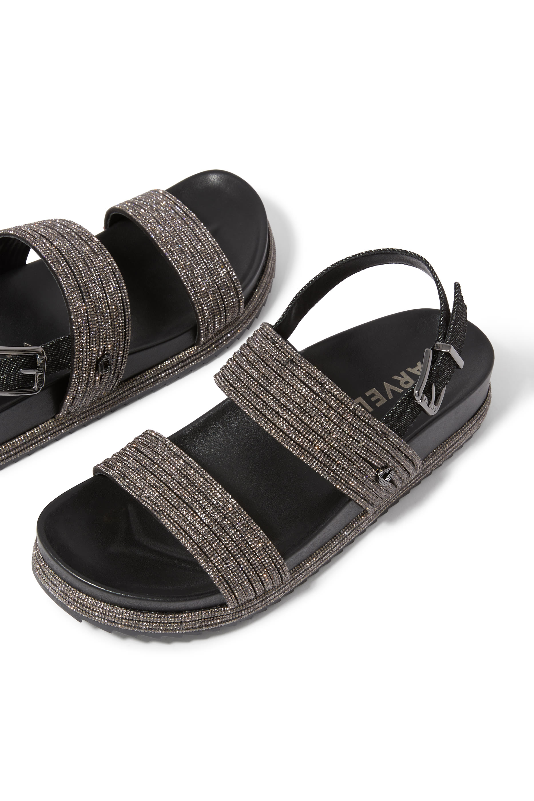 صندل كارفيلا جالا بنعل سميك خامة صناعية لرمضان