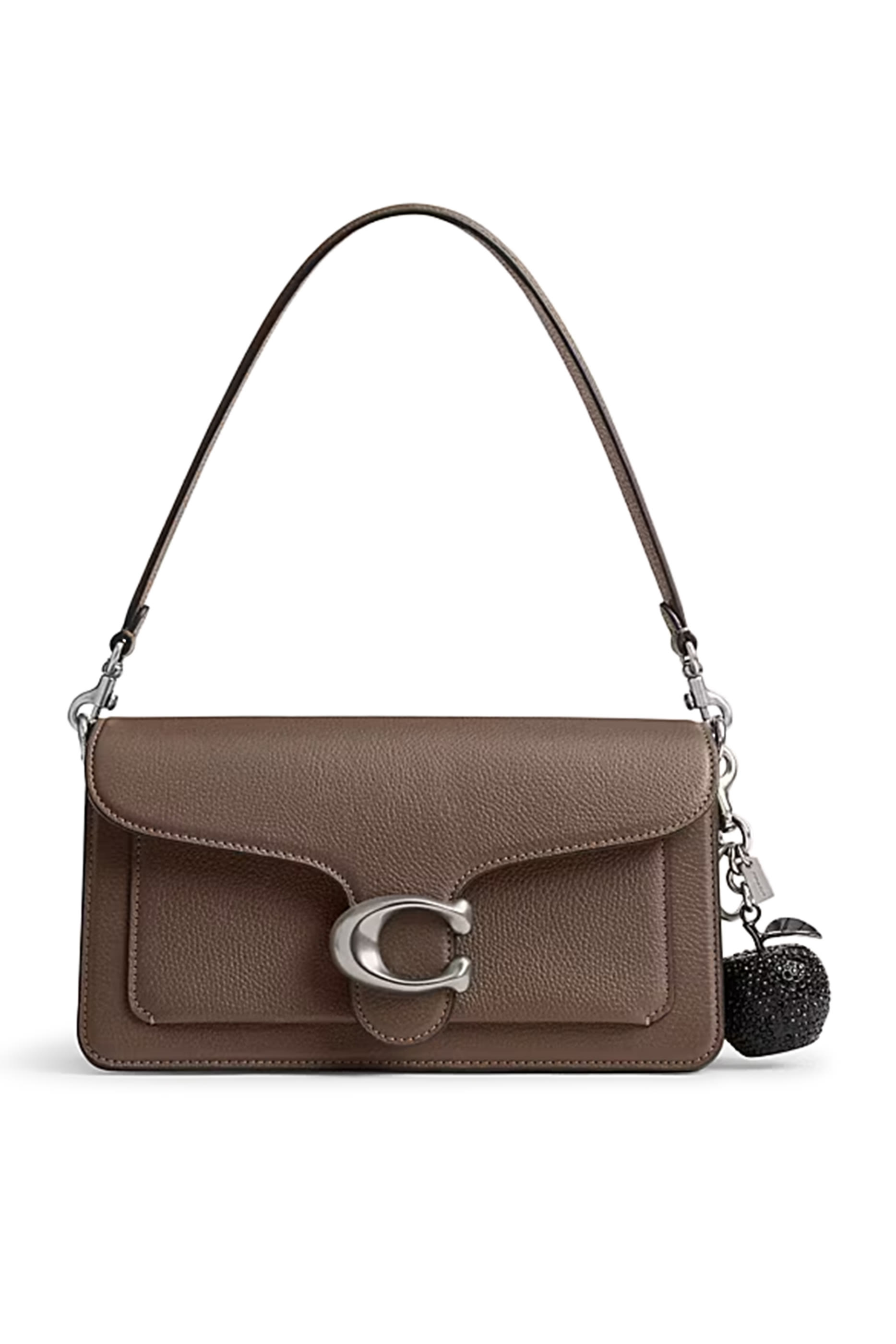 حلية حقيبة بتصميم تفاحة بكريستال