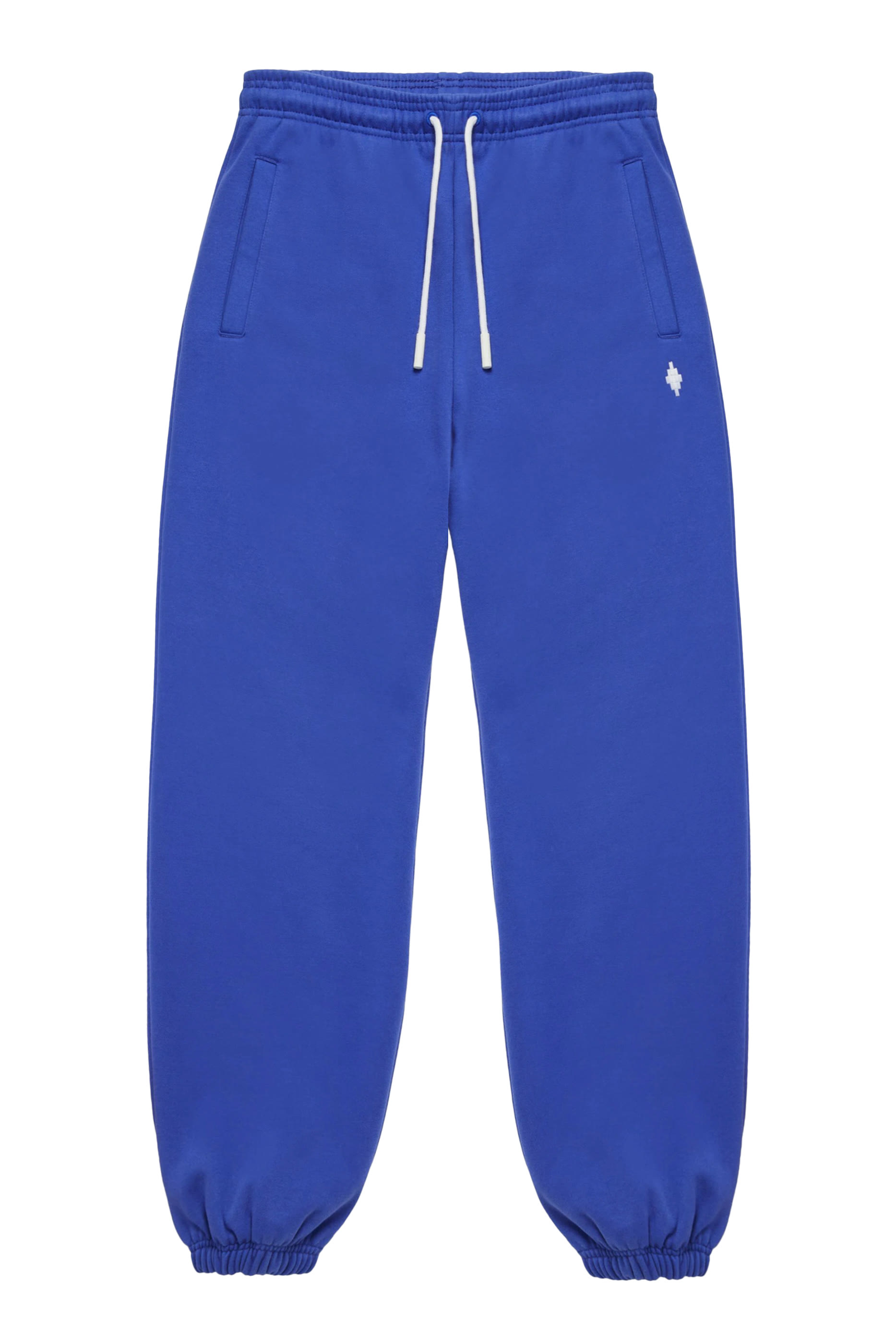 بنطال رياضي فضفاض بنقشة شعار معين