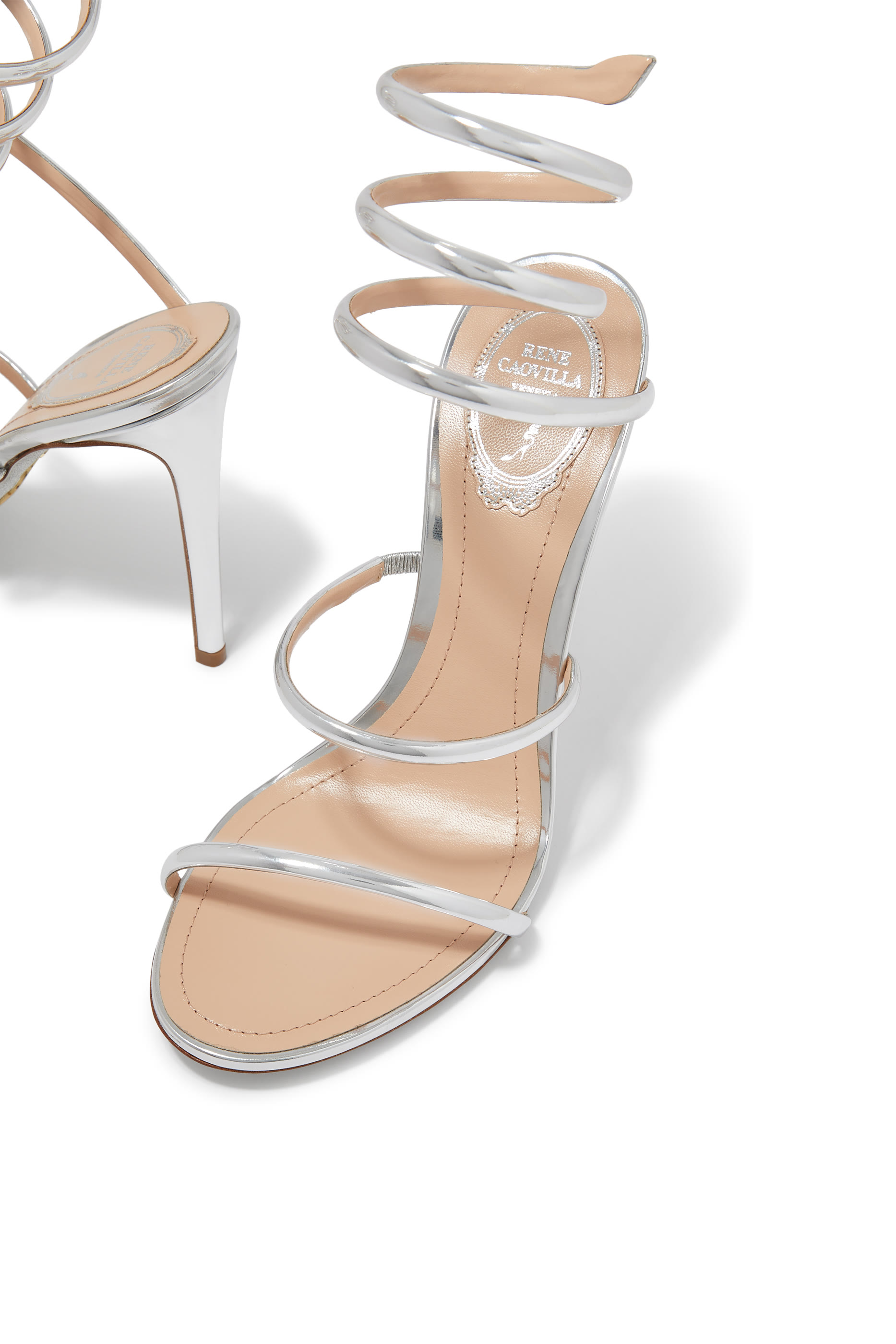 صندل كليو 105 بسير ملفوف جلد لامع