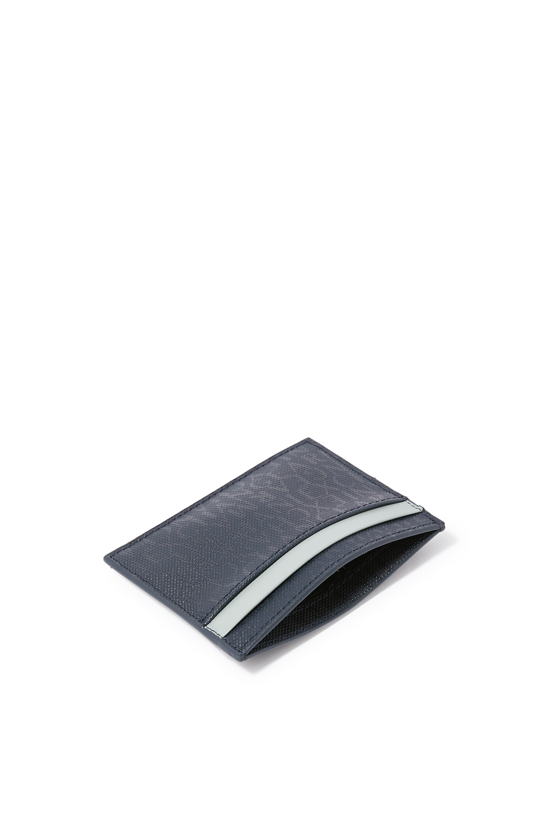 حافظة بطاقات بشعار الماركة