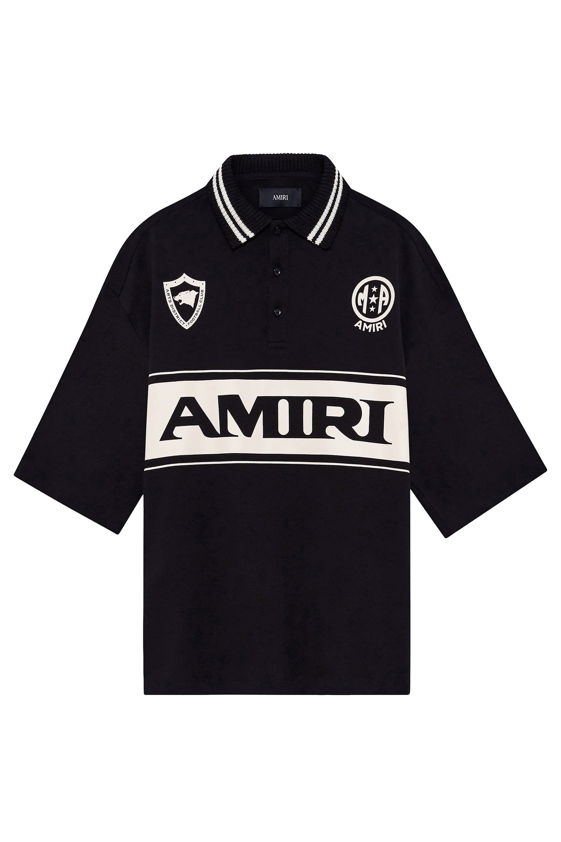 قميص بولو رياضي بقصة فضفاضة