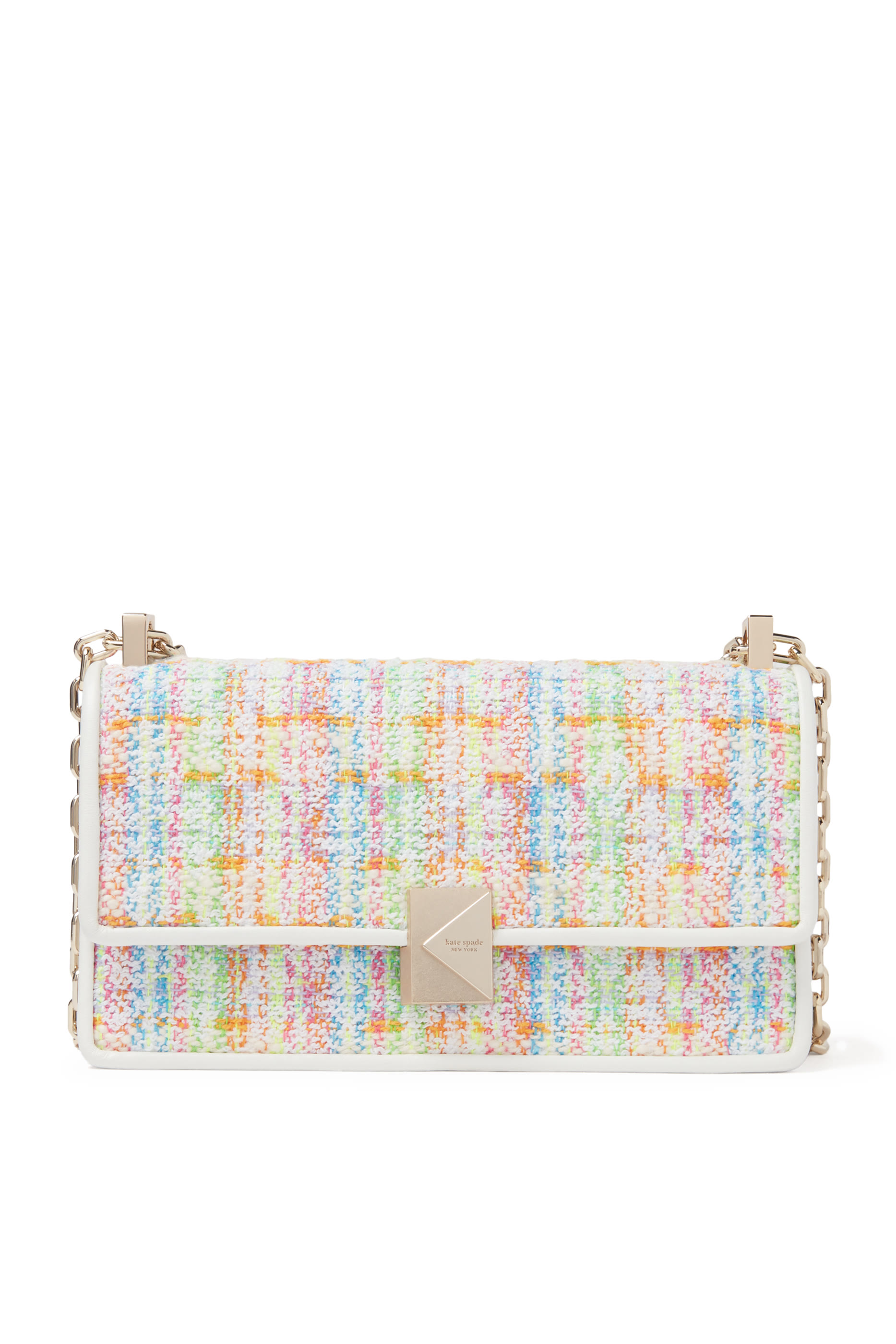 حقيبة كروس بودي ديكو بسلسلة وغطاء قلاب