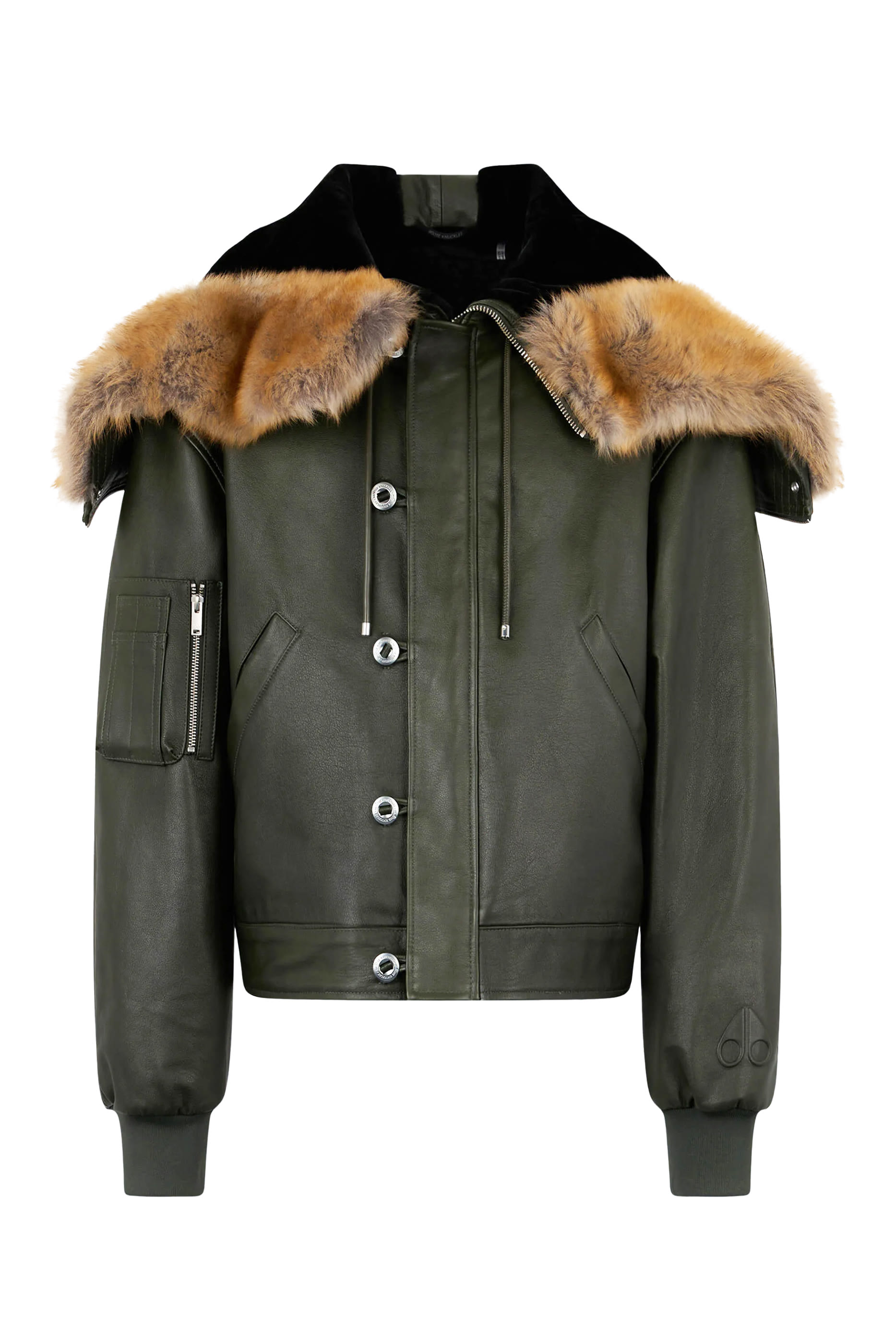 جاكيت بومبر ايه جاي ار بغطاء رأس مقسوم