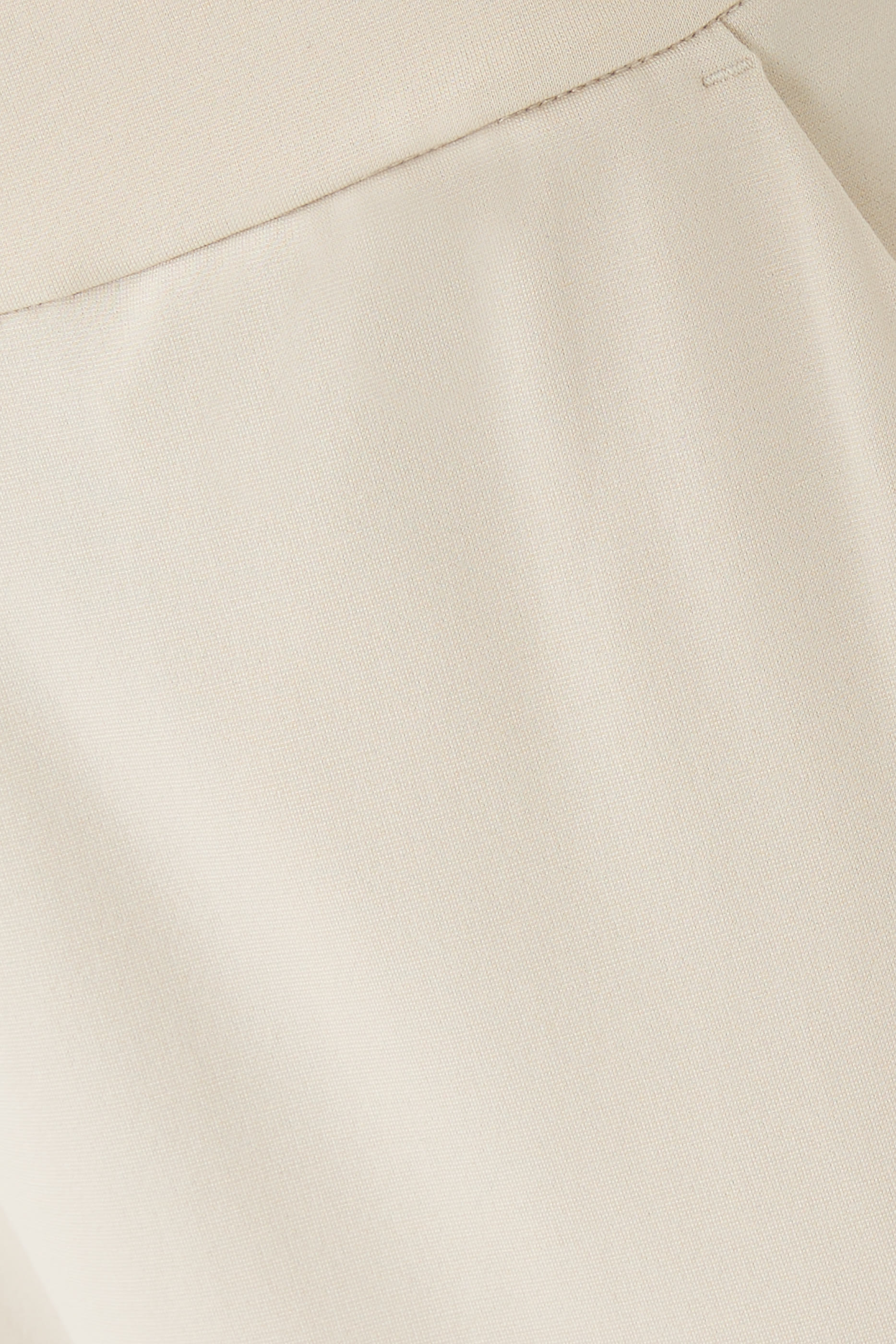 بنطال بقصة ساق واسعة بونتي خفيف الوزن