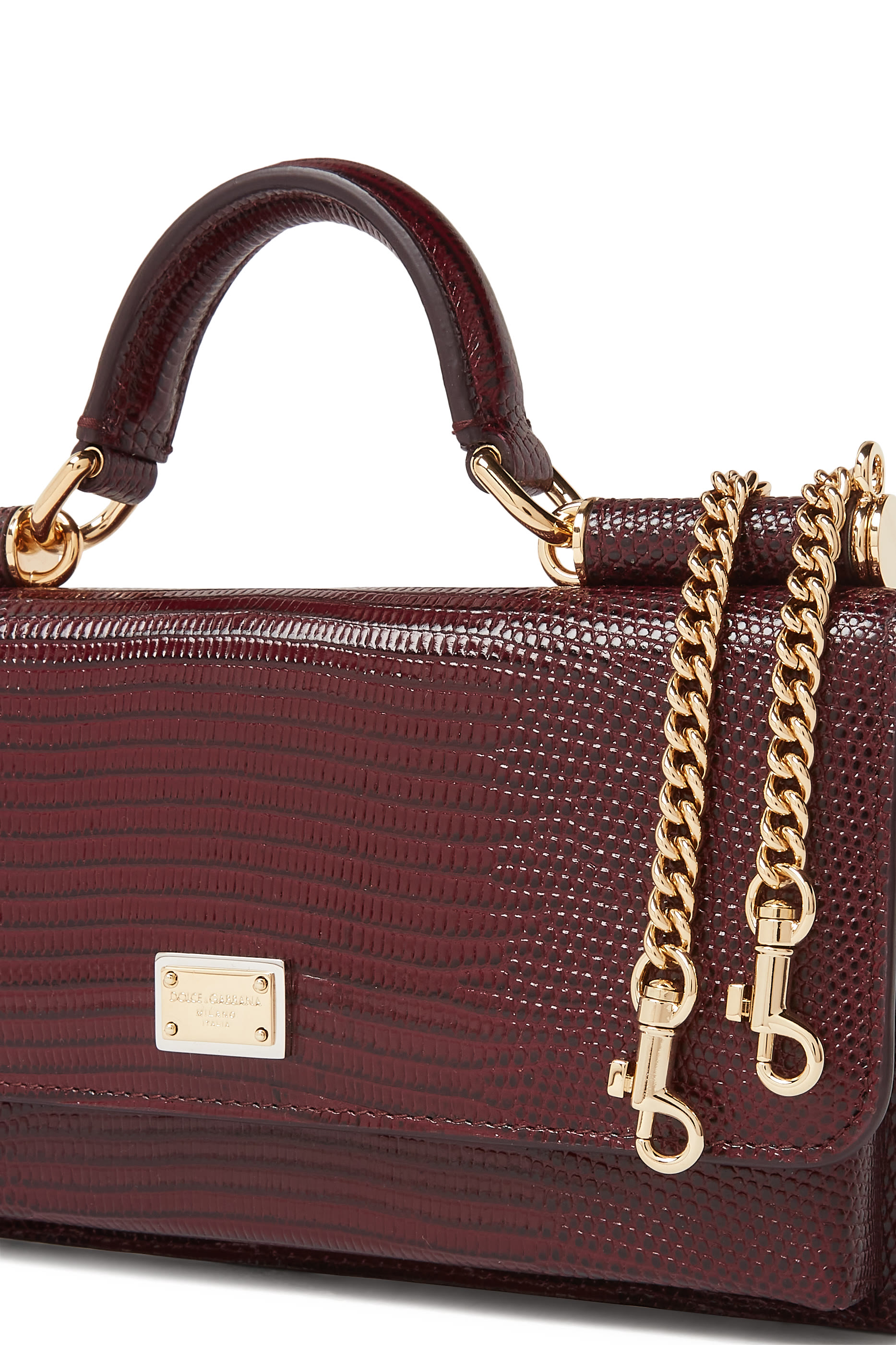 حقيبة صغيرة بطبعة إغوانا