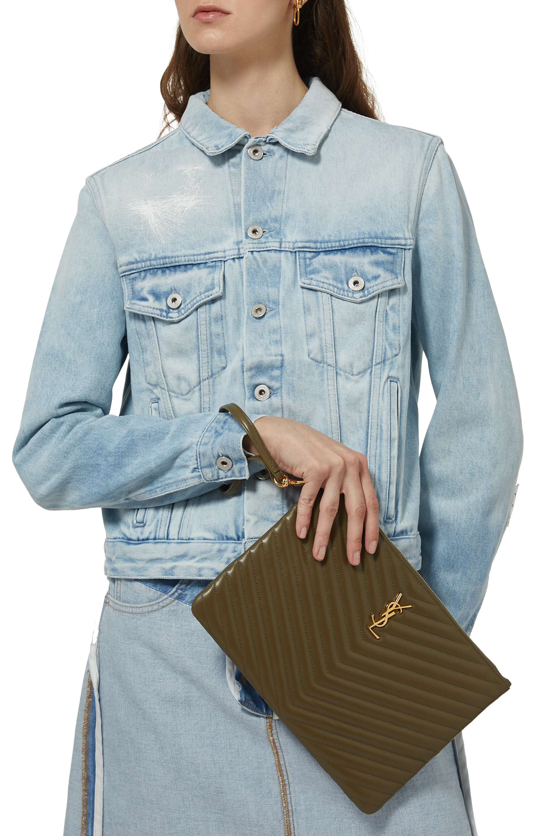 حقيبة كمبيوتر لوحي بشعار الماركة