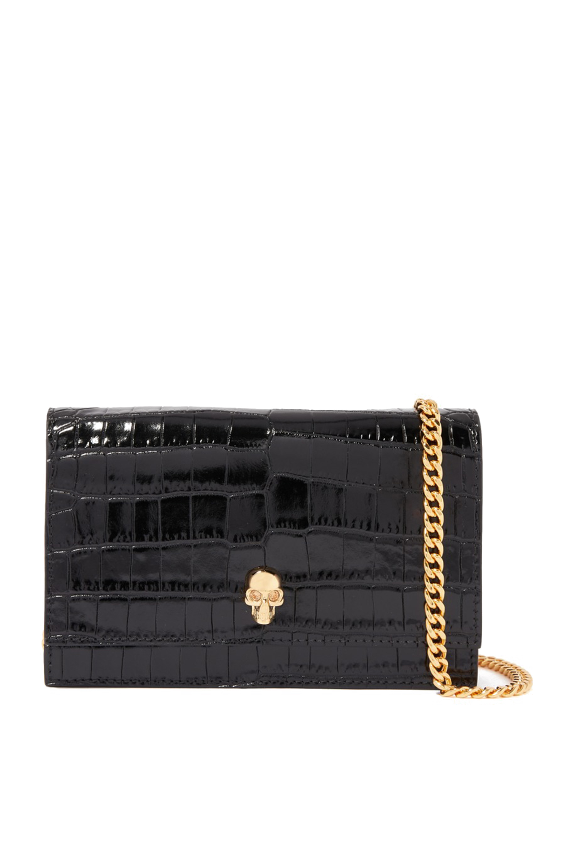 حقيبة ميني بحلية جمجمة