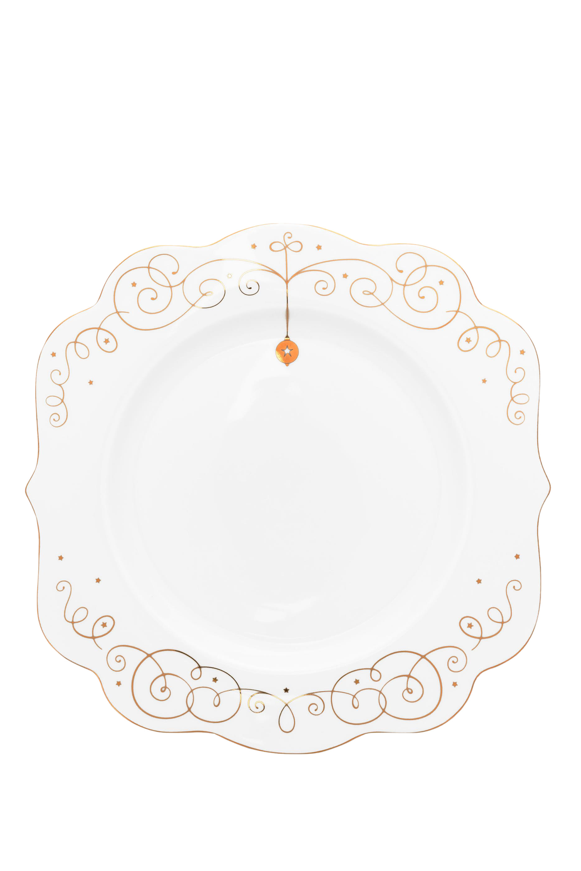 طبق رويال وينتر أبيض