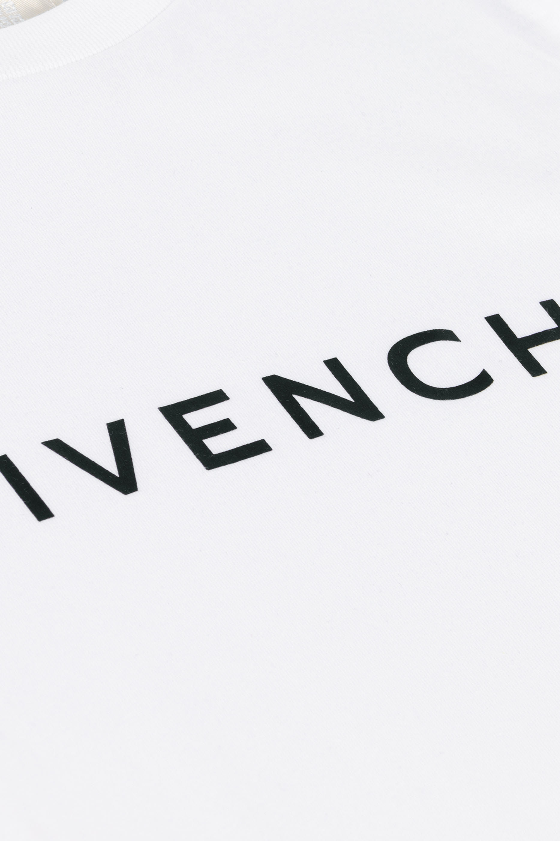 تيشيرت بطبعة شعار الماركة للأطفال