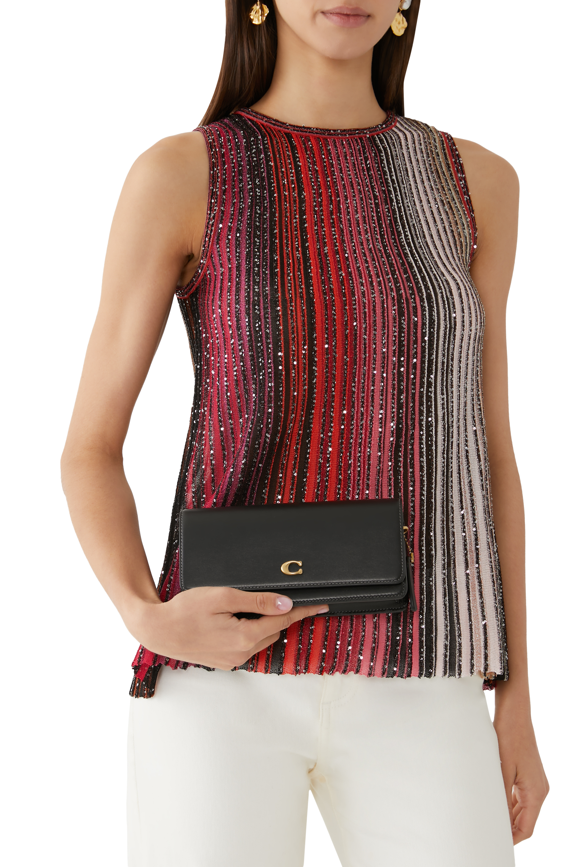 محفظة إيفى طويلة بسلسلة