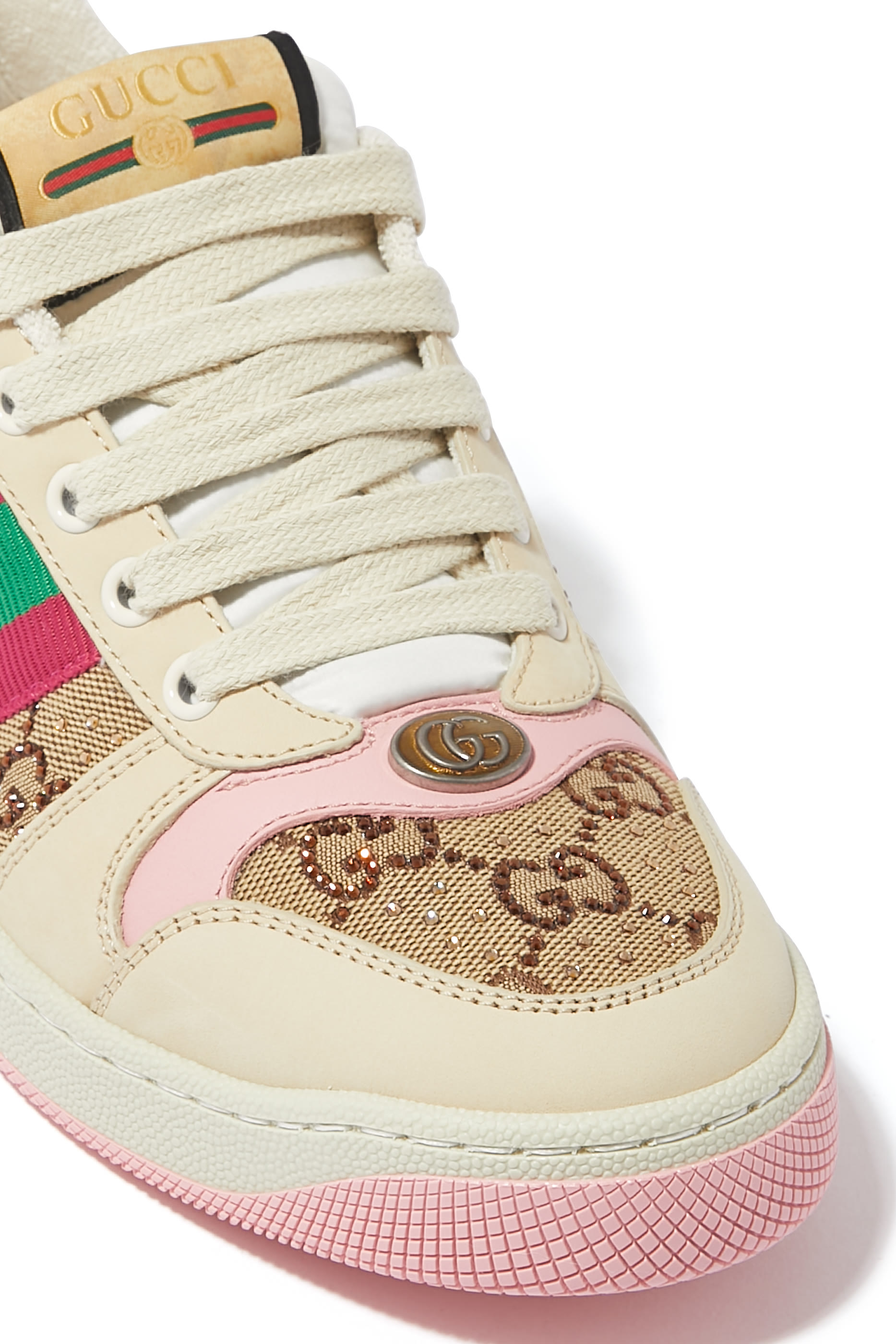 سنيكرز سكرينر مرصع بالكريستال