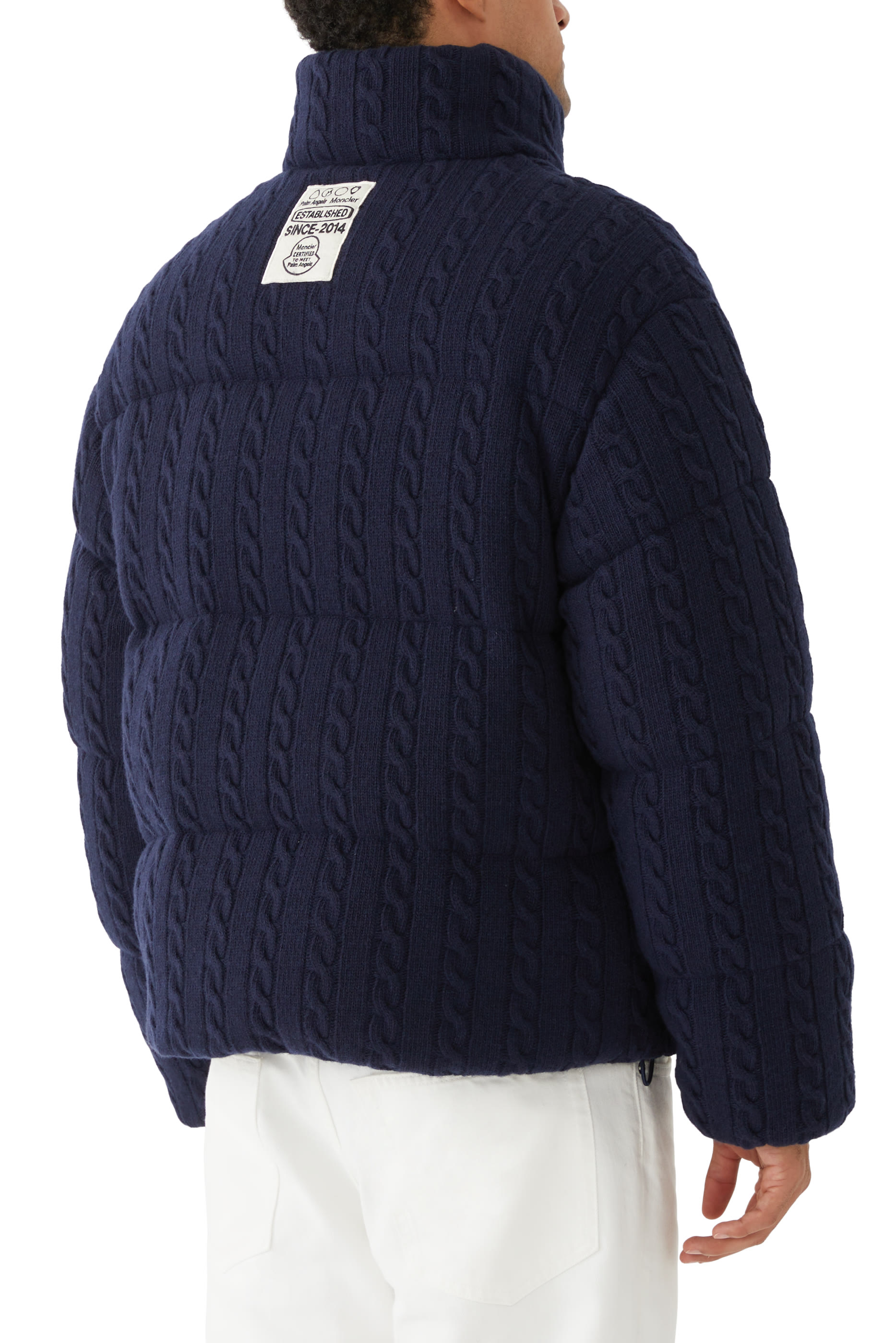 جاكيت قصير أوسترو  × بالم انجلز مبطن بالزغب