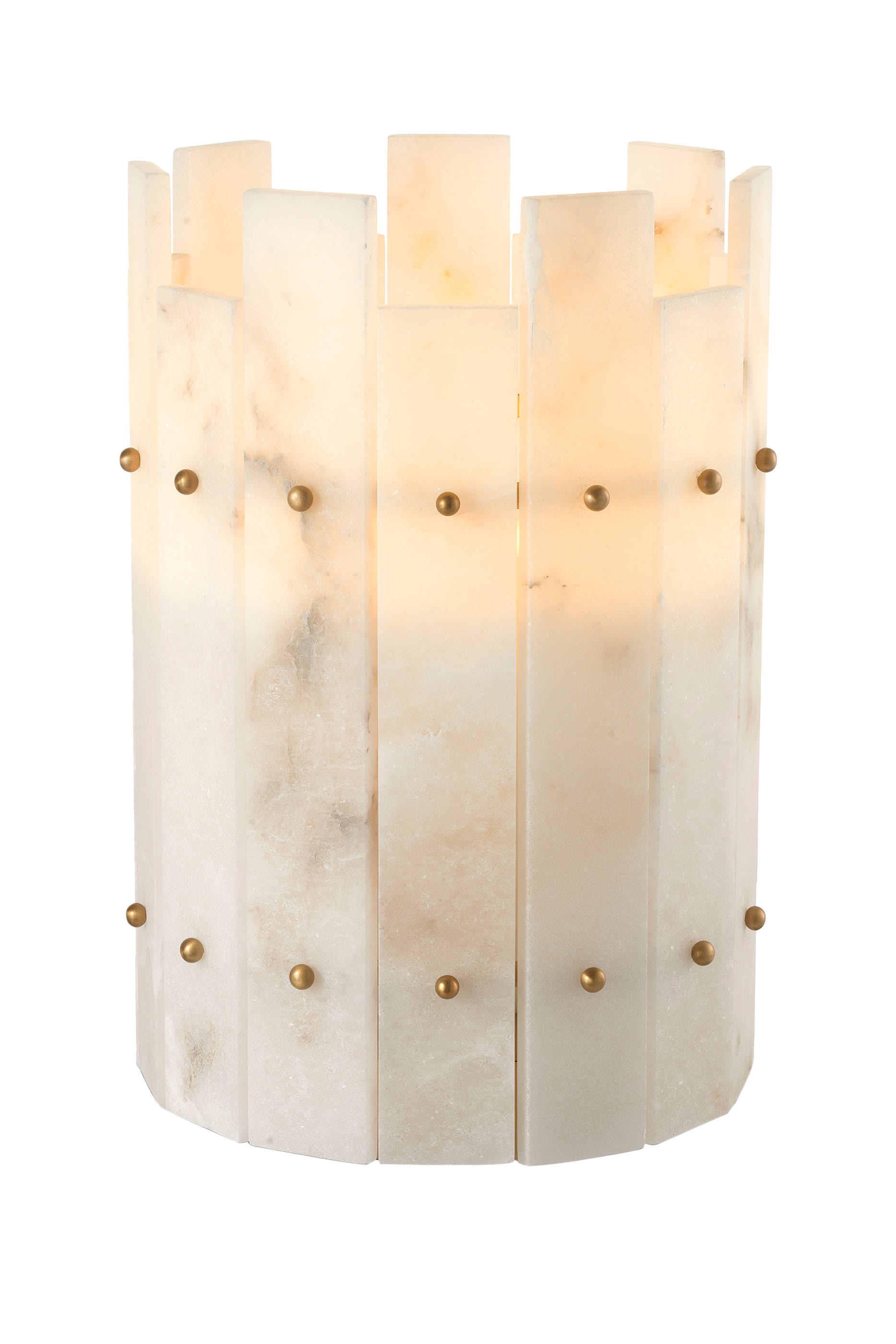 حامل الشموع هوريكان روبي ألاباستر