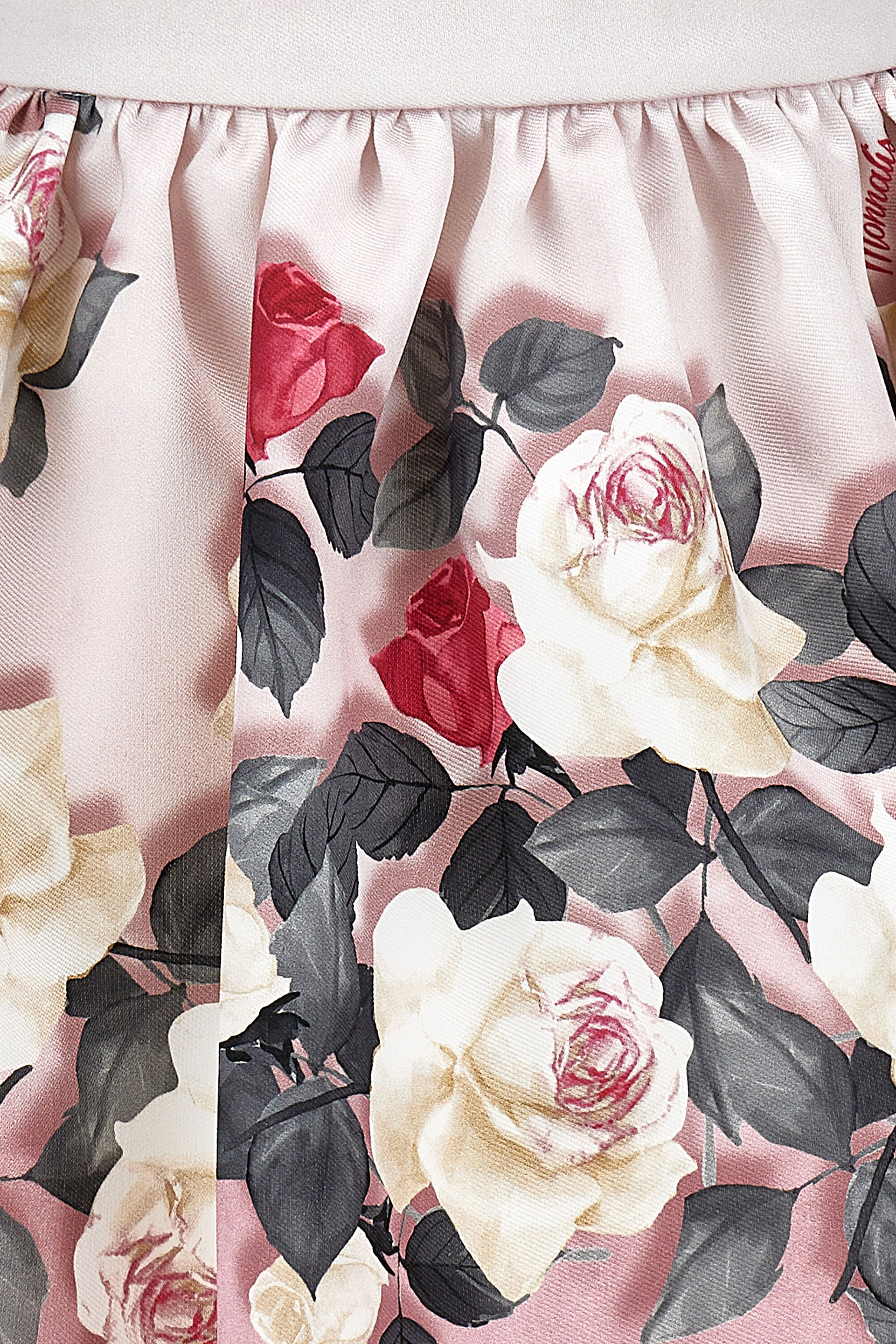 تنورة بنقشة ورود ميكادو للأطفال