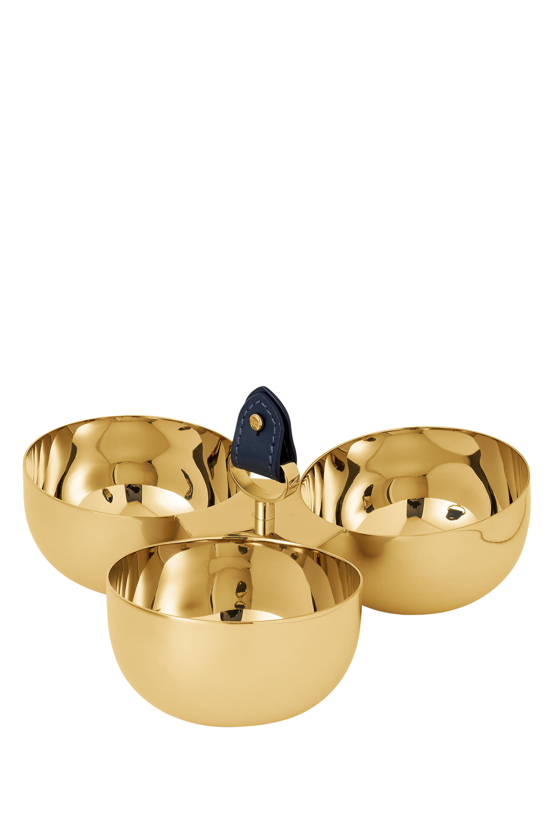 وعاء مكسرات وايت بتصميم ثلاثي