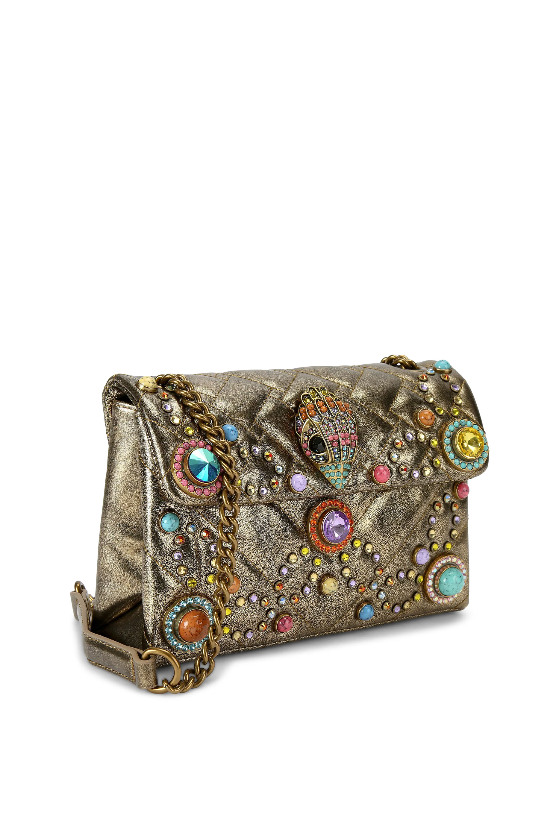 حقيبة كنسنغتون متوسطة مزينة بحلي