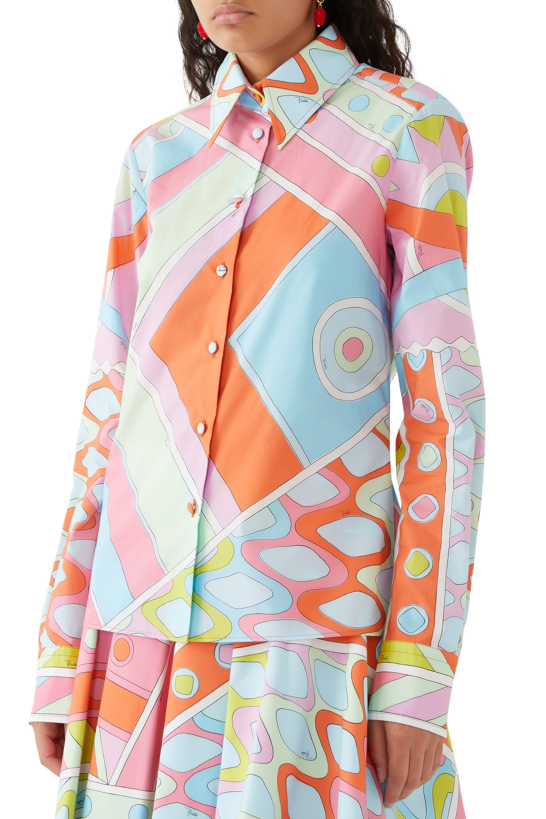 قميص بطبعة فيفارا قطن