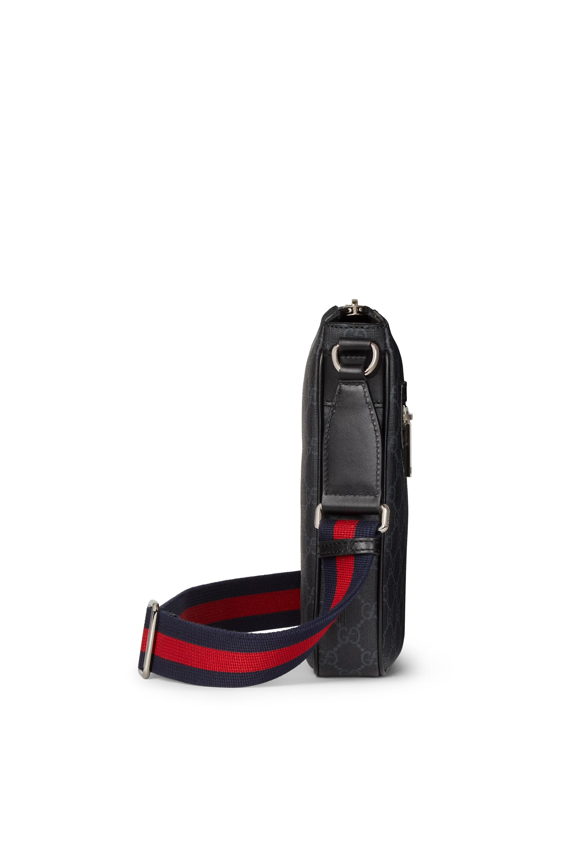 حقيبة كروس بنقشة حرفي شعار الماركة صغيرة