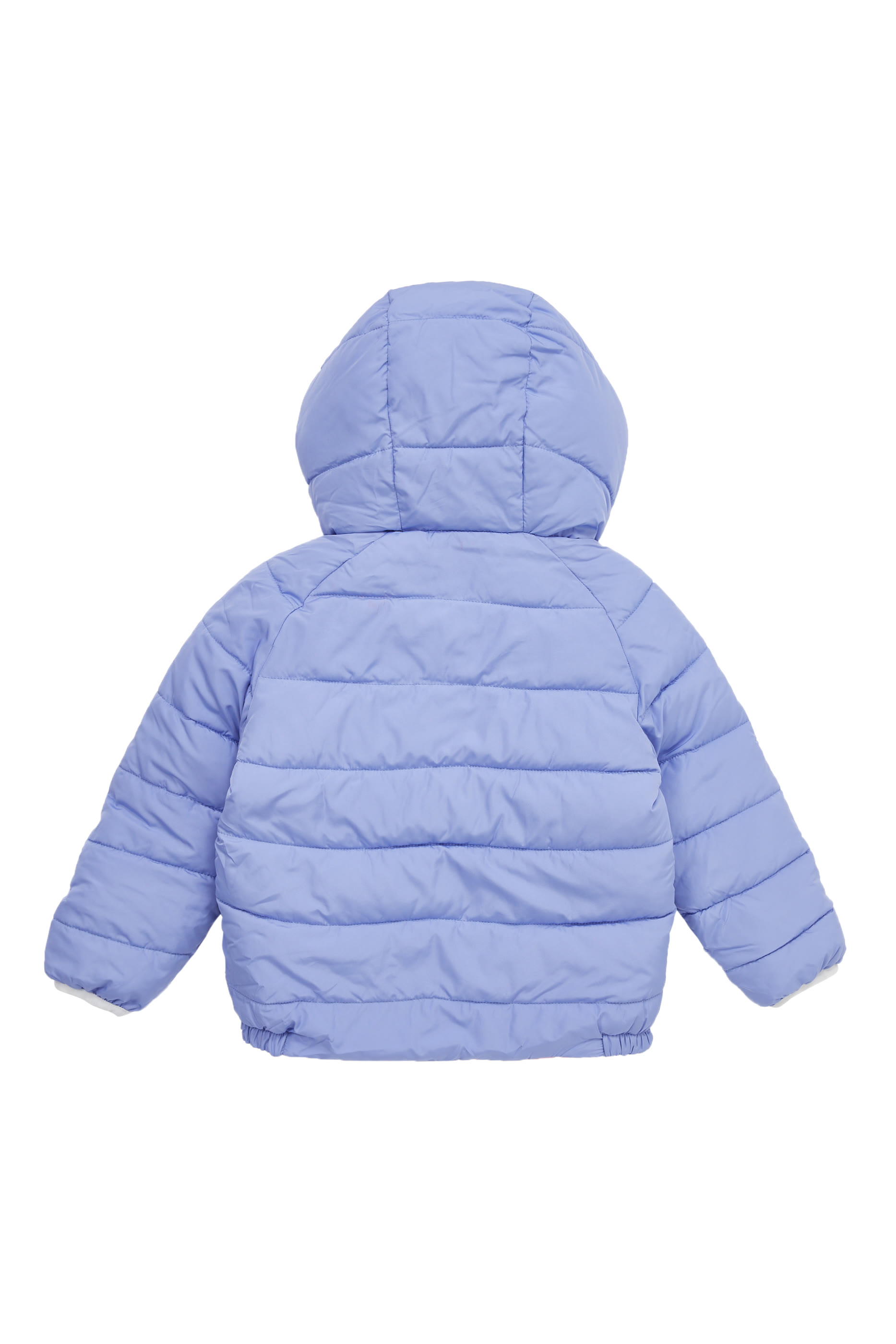 جاكيت بافر بوجهين برقعة يونيكورن وأرنب