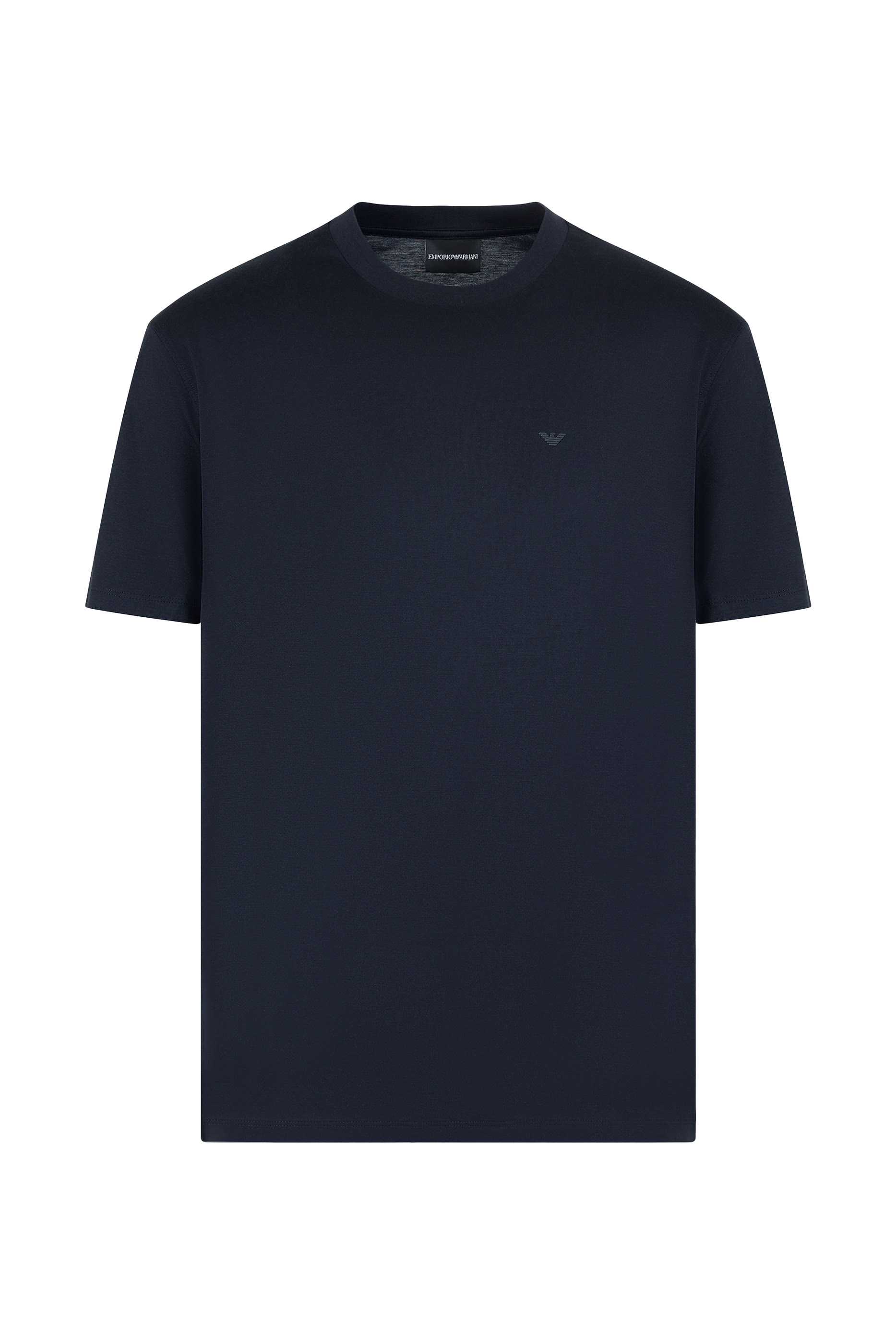 تيشيرت بنقشة شعار الماركة بحجم صغير