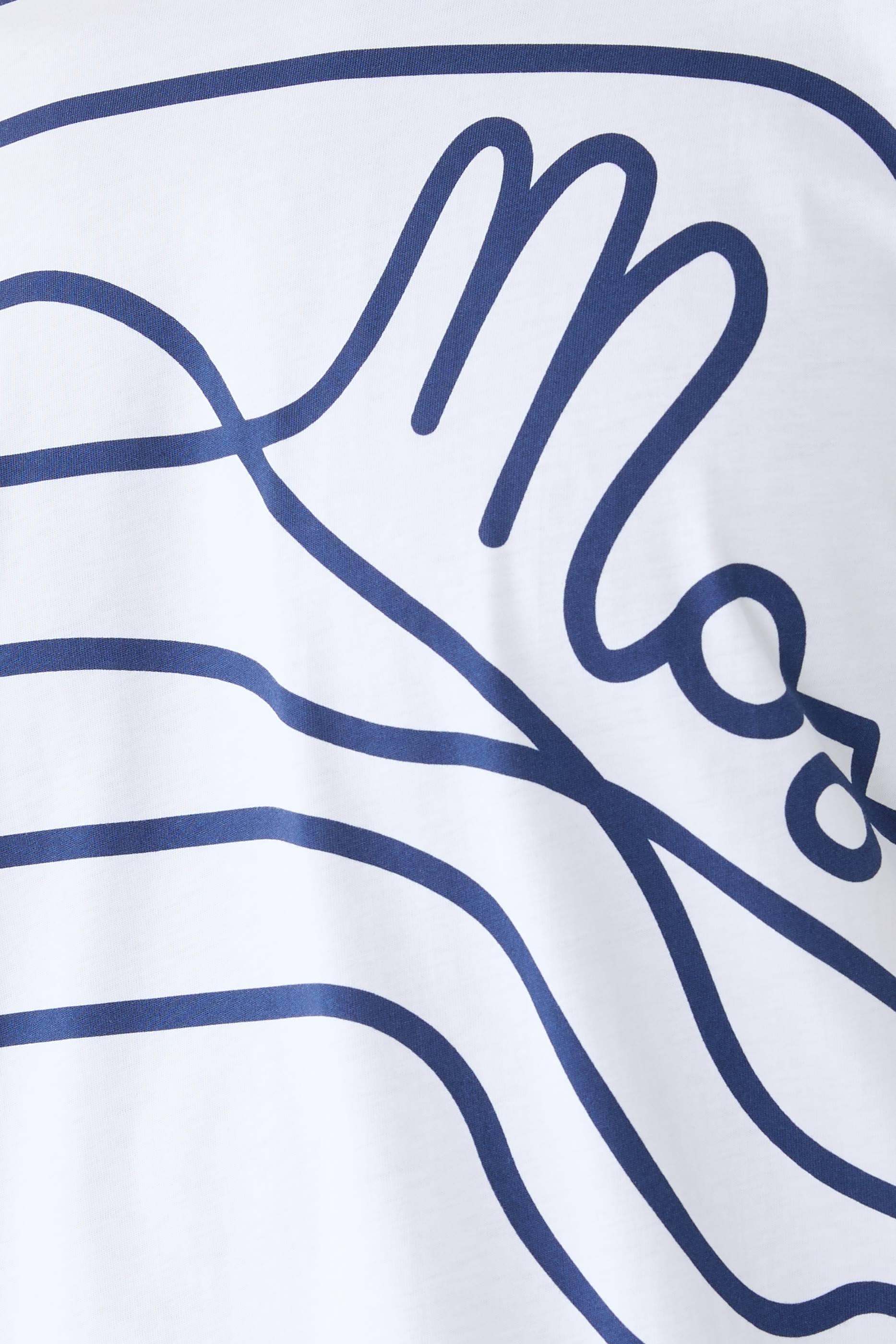 تيشيرت بطبعة قطن