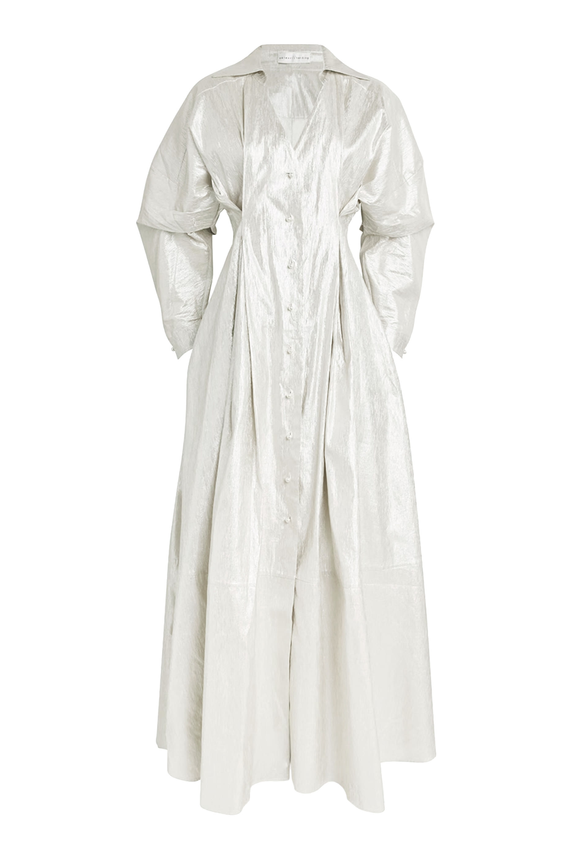 فستان طويل أونستي أوبنز مزيج كتان لامع