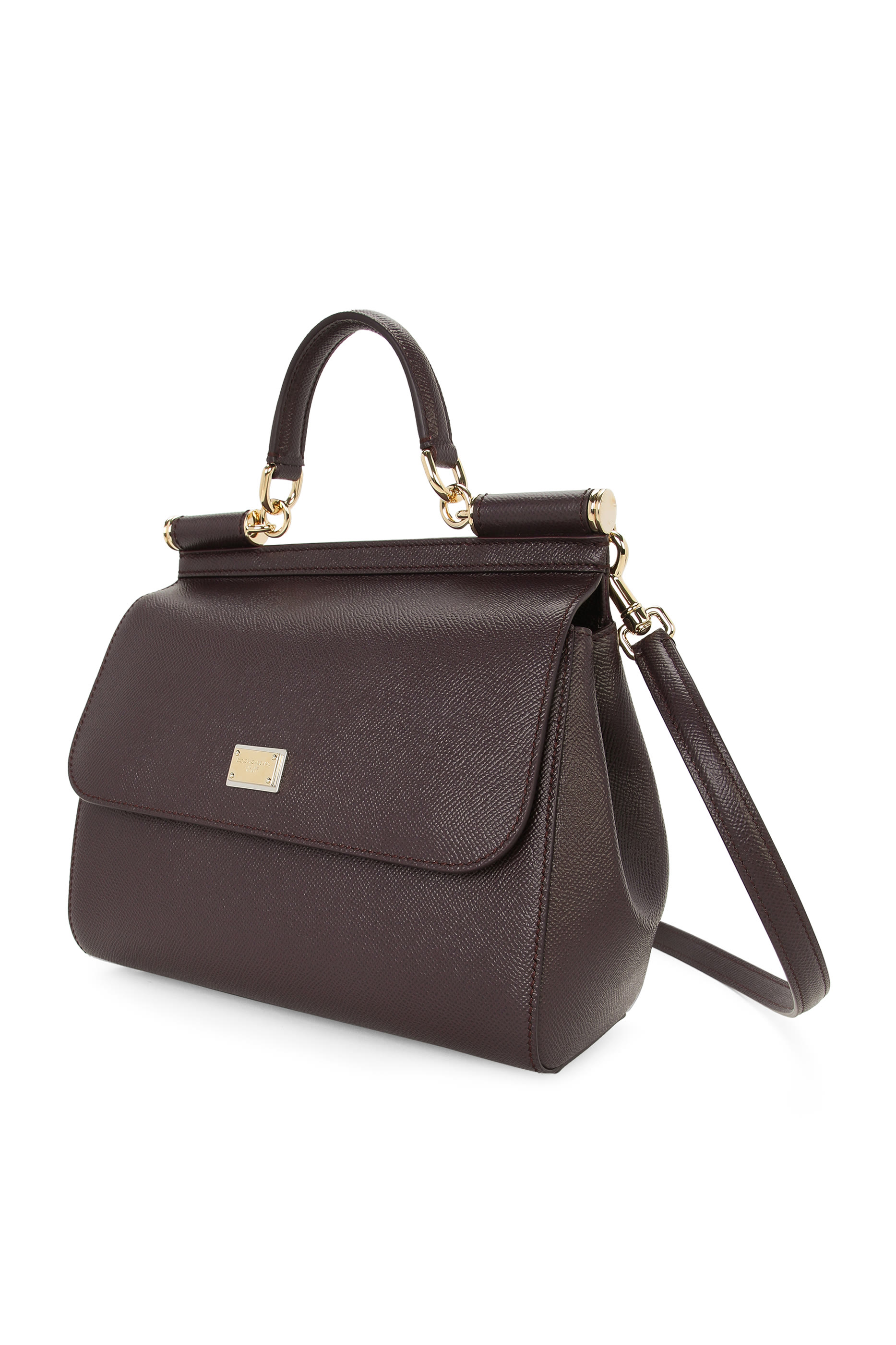 حقيبة سيسلي دوفين كبيرة جلد عجل