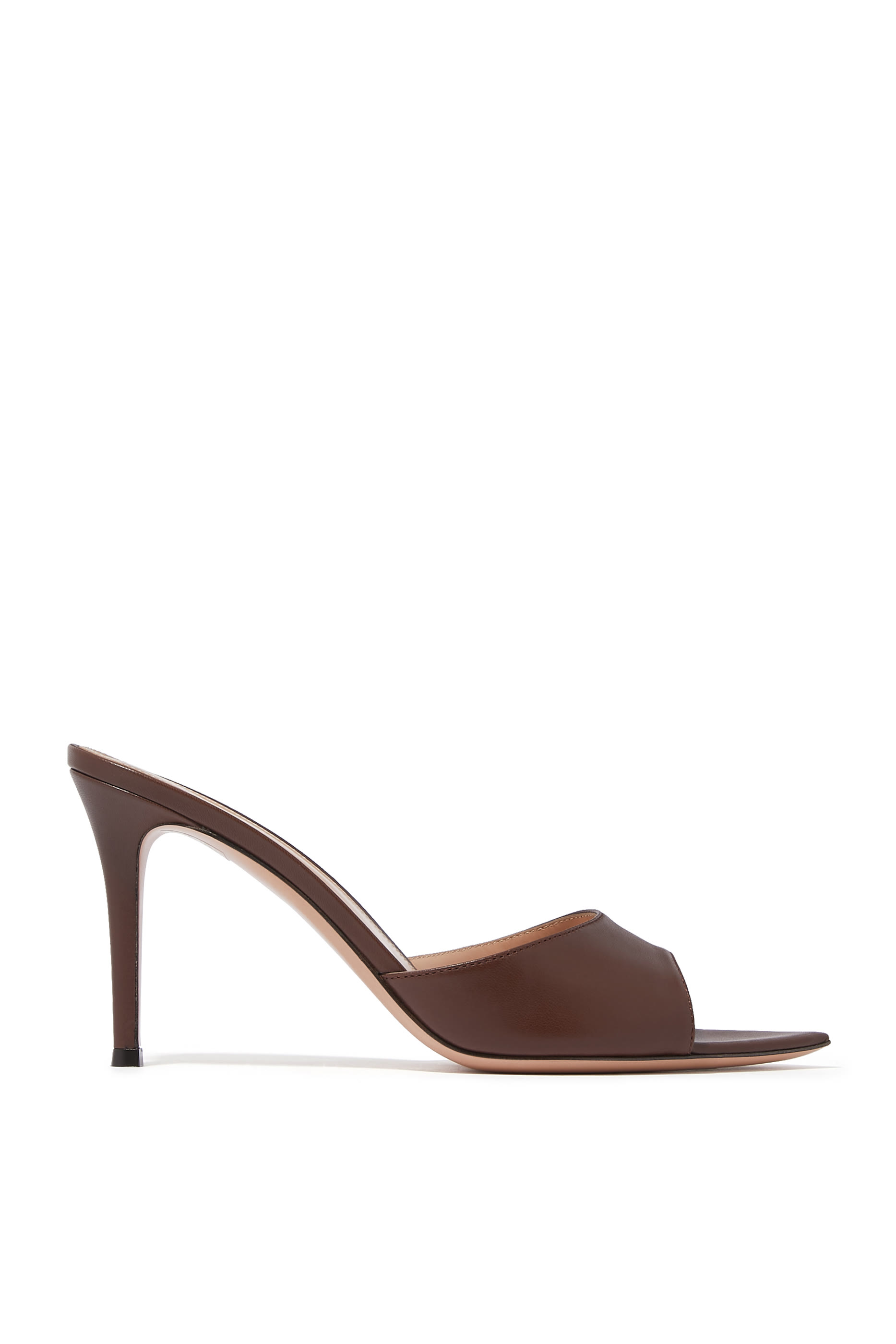 حذاء إيل 85 مفتوح من الخلف جلد