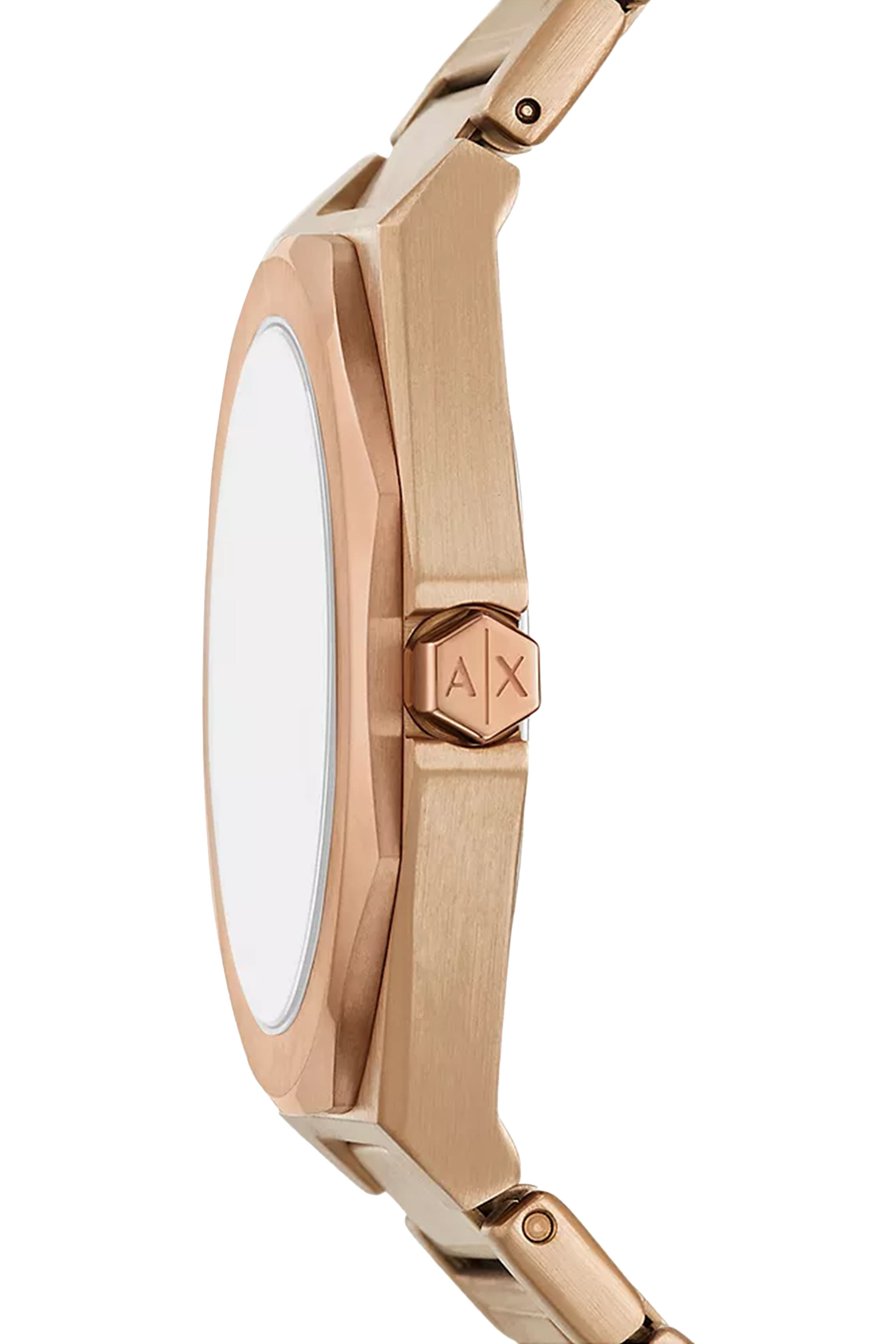 ساعة ستانليس ستيل بثلاث عقارب